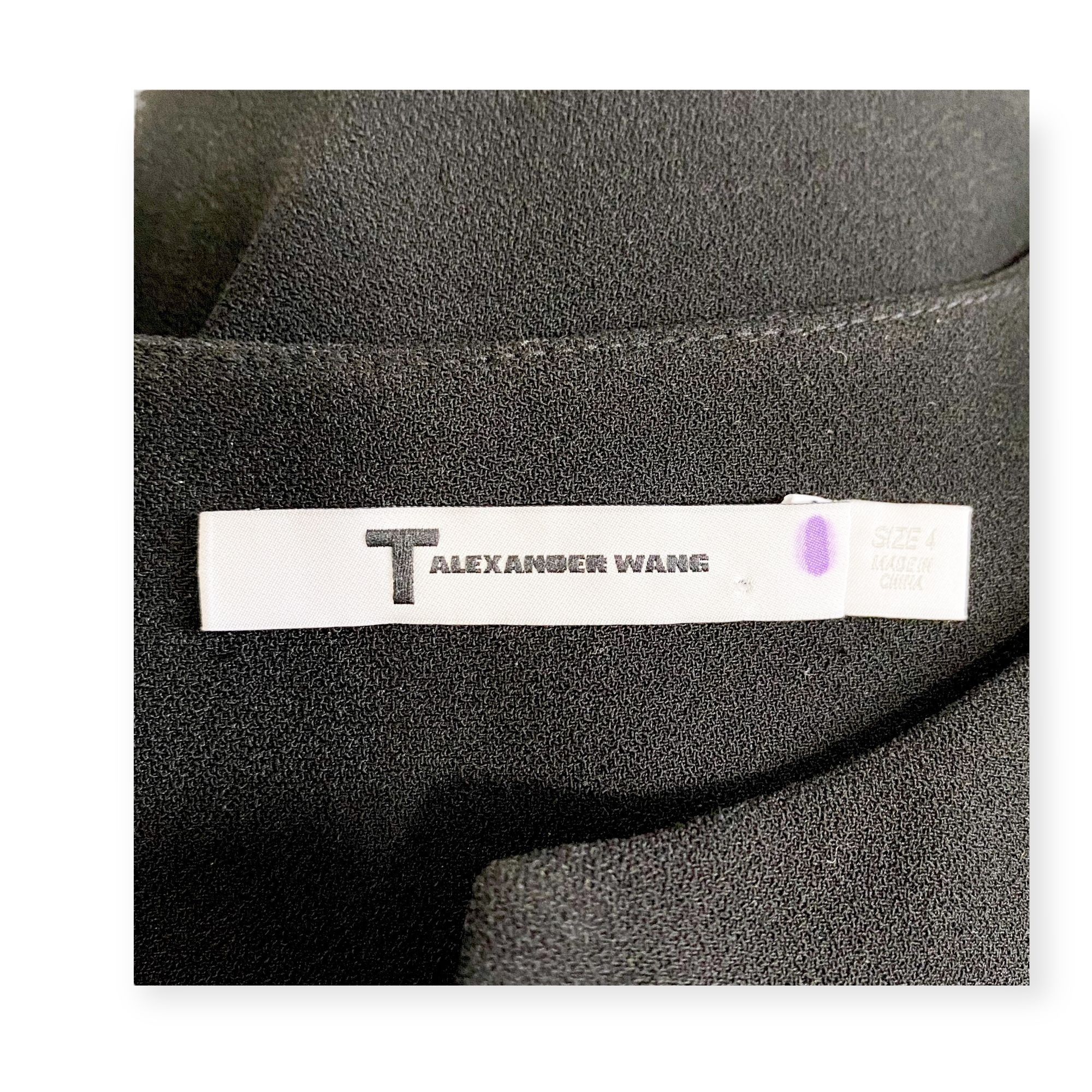 T by Alexander Wang T Alexander Wang Drop-waist Handkerchief Hem Dress, Size 4 Size S / US 4 / IT 40 - 3 Thumbnail