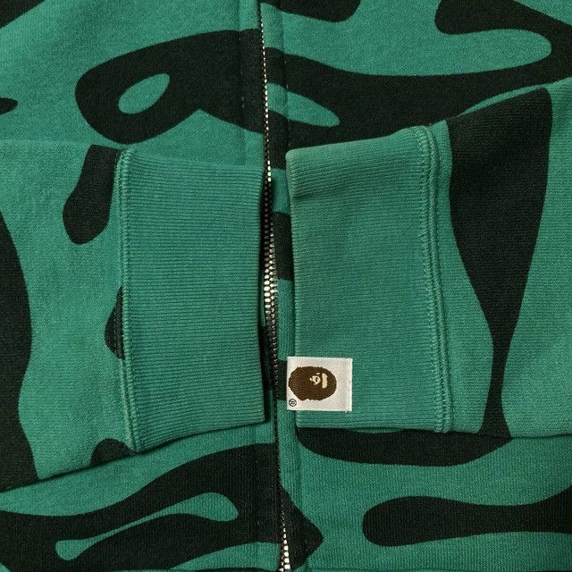 Bape BAPE Green Fish Full Zip Hoodie a bathing ape NIGO Size US M / EU 48-50 / 2 - 8 Thumbnail