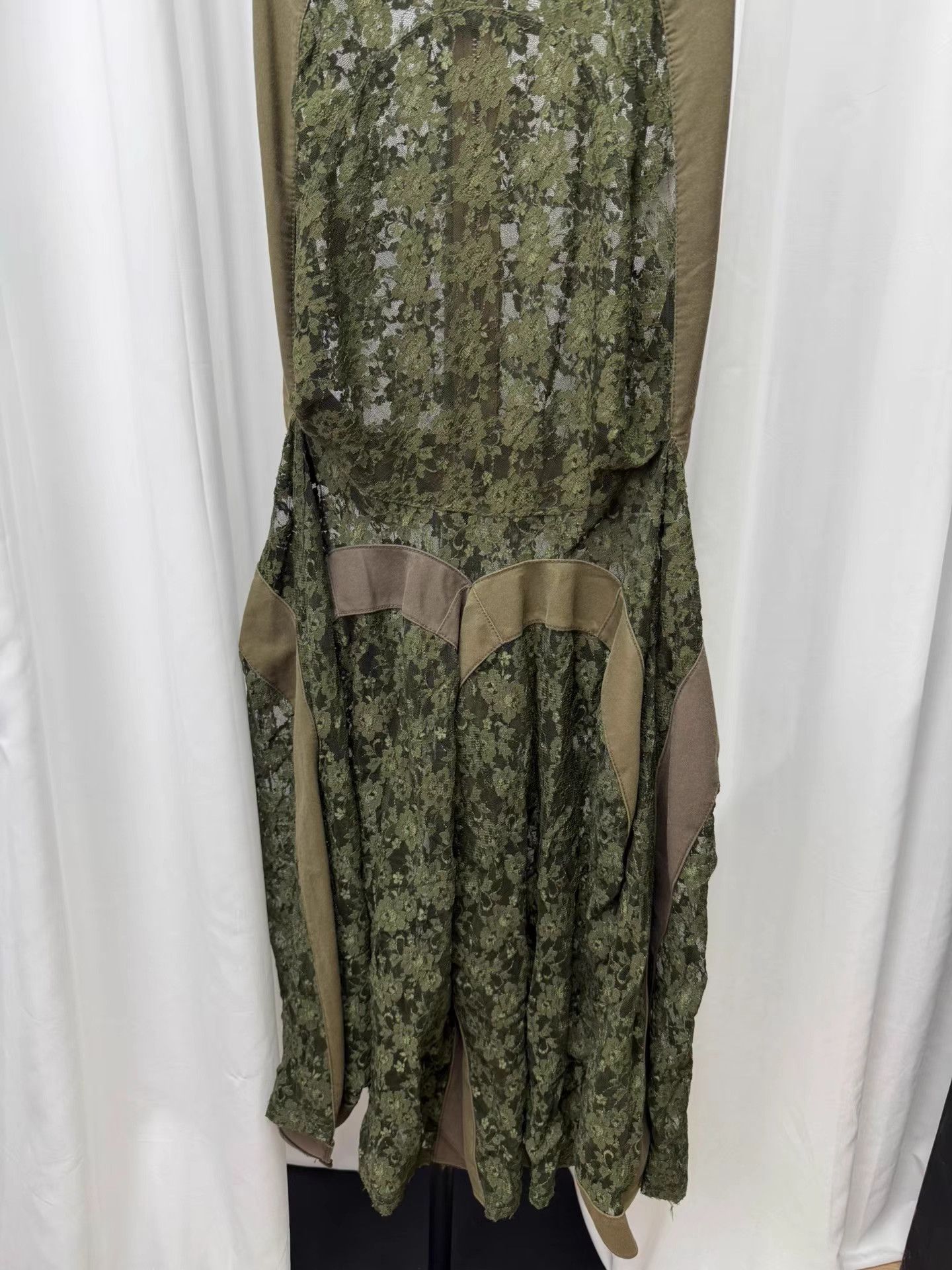 Junya Watanabe Junya watanabe comme des garcons 06SS Lace Panel Dress K20 Size XS / US 0-2 / IT 36-38 - 3 Thumbnail