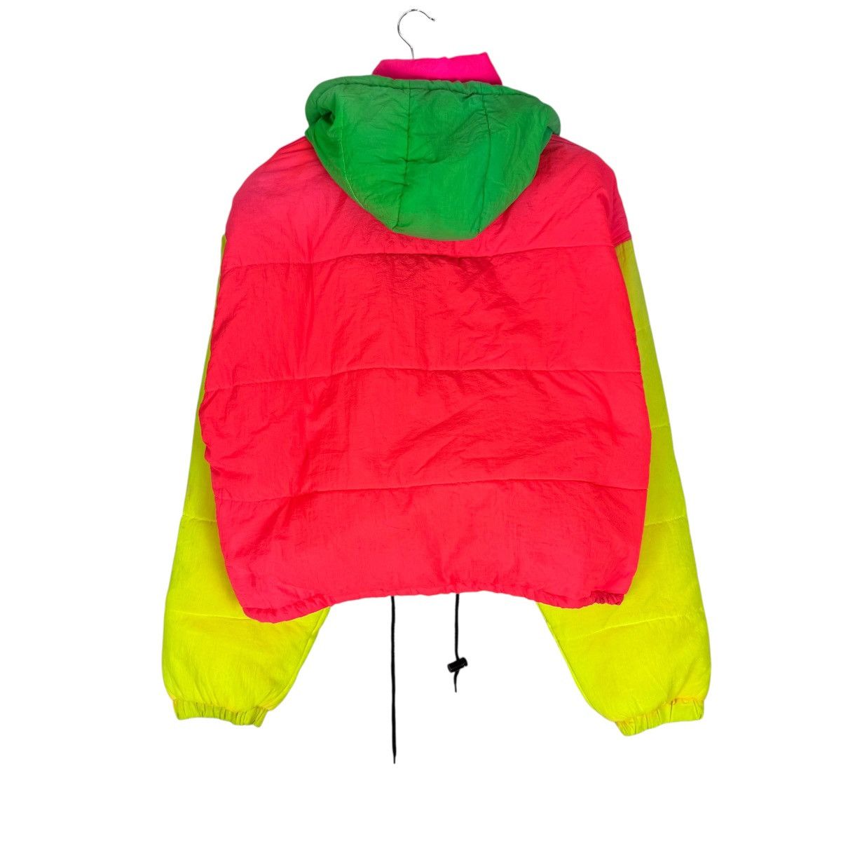 Billabong VINTAGE 90s BILLABONG NEON PUFFER CROPPED JACKET Size US M / EU 48-50 / 2 - 10 Thumbnail