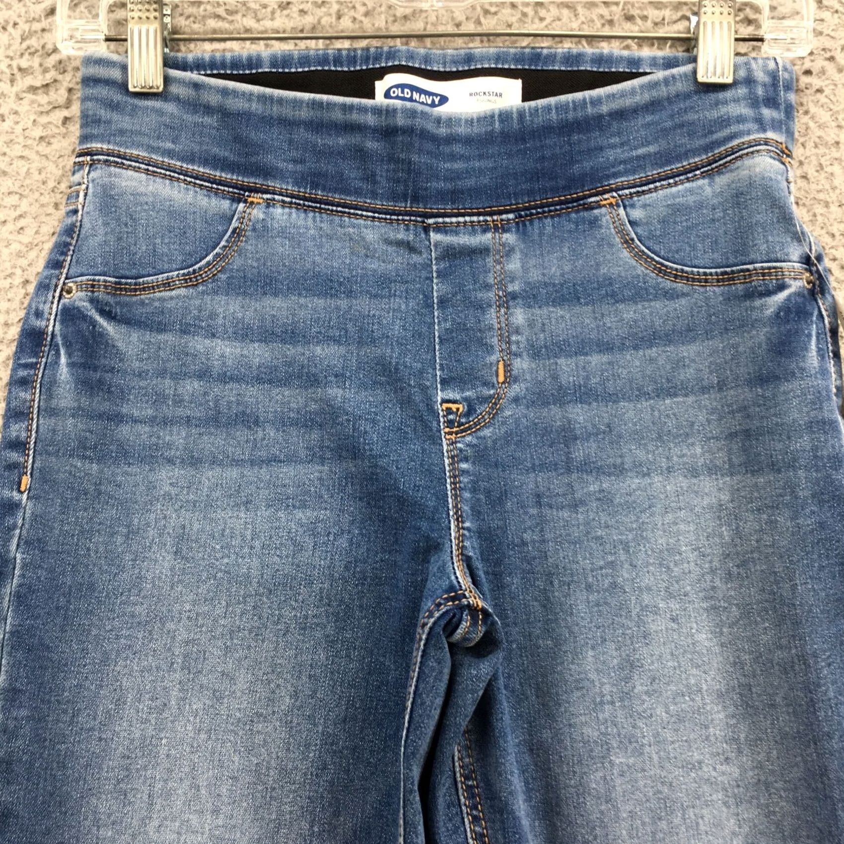 Old Navy Old Navy Jeans Womens 2 (Actual 26X29) Mid Rise Jegging Blue Pull On NEW Shirt Size 26" / US 2 / IT 38 - 2 Thumbnail