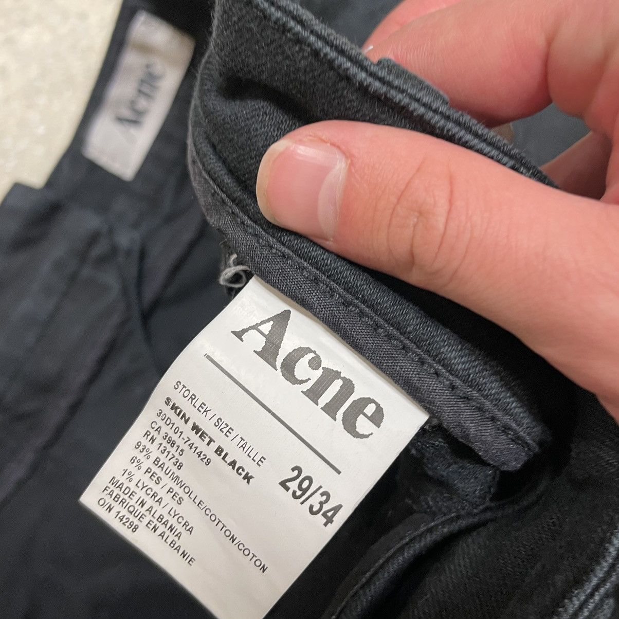 Acne Studios × Japanese Brand × Vintage acne studios Avantgarde pants Size US 28 / EU 44 - 6 Thumbnail