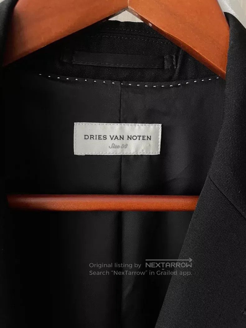 Dries Van Noten Dries Van Noten Silk Scarf Blazer Size L / US 10 / IT 46 - 4 Thumbnail