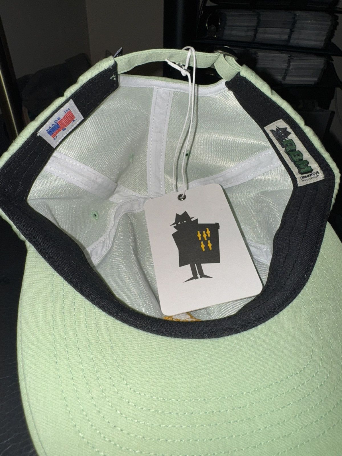 Real Bad Man Real Bad Man Club Cap - Sage Size ONE SIZE - 3 Thumbnail