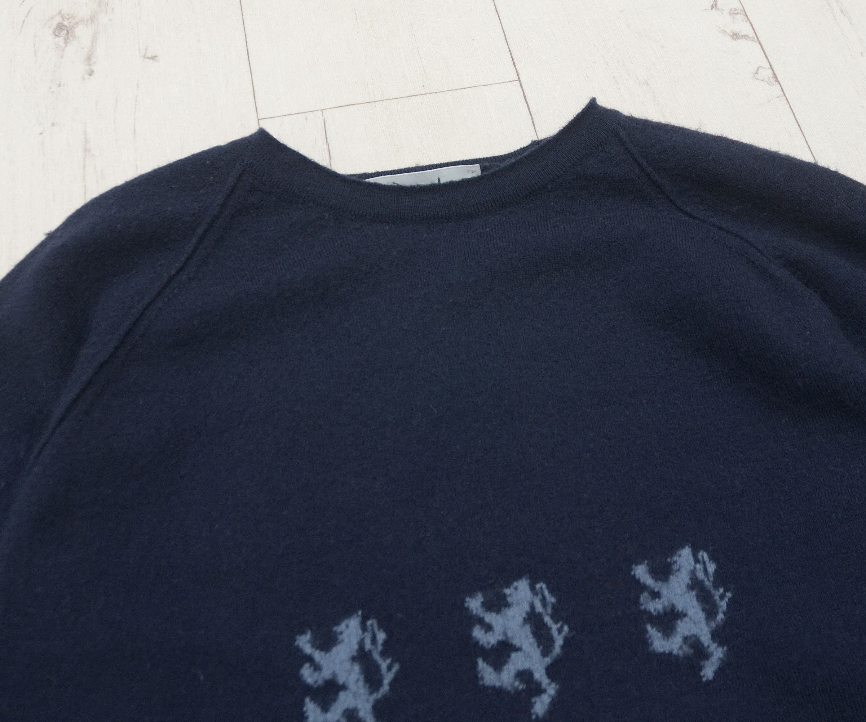 Pringle Of Scotland × Vintage Vintage Pringle SCOTLAND Sports Wool Knit Golf Sweater Logo Size US L / EU 52-54 / 3 - 6 Thumbnail