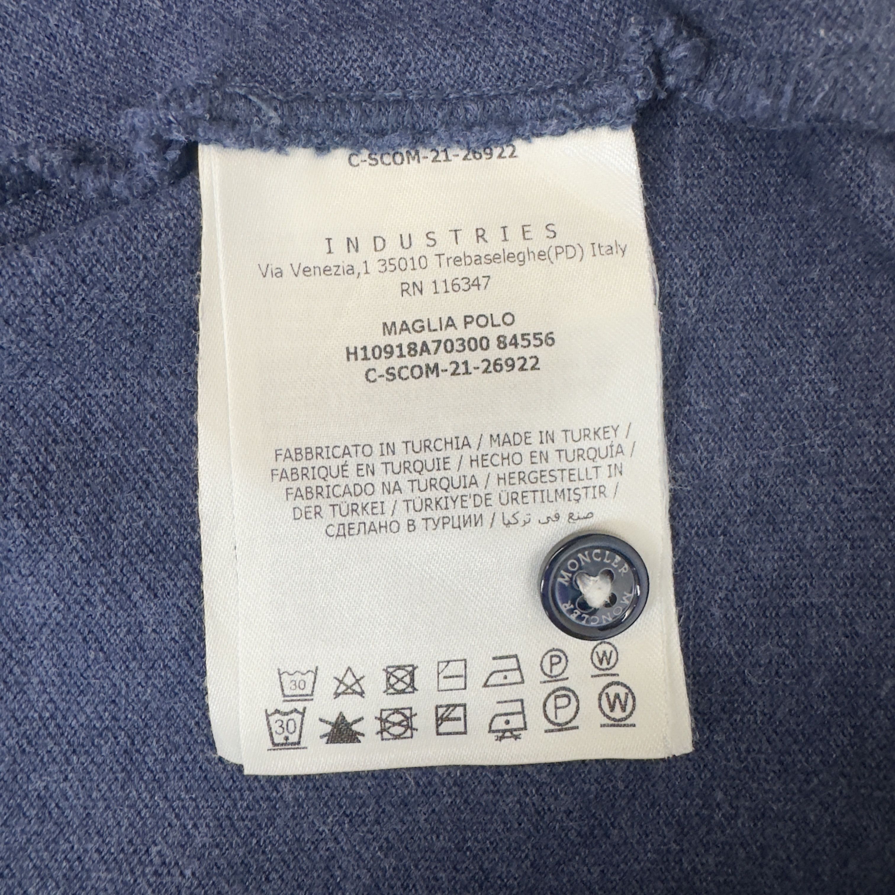 Moncler Moncler women chest logo-patch detail polo shirt Size M / US 6-8 / IT 42-44 - 7 Thumbnail