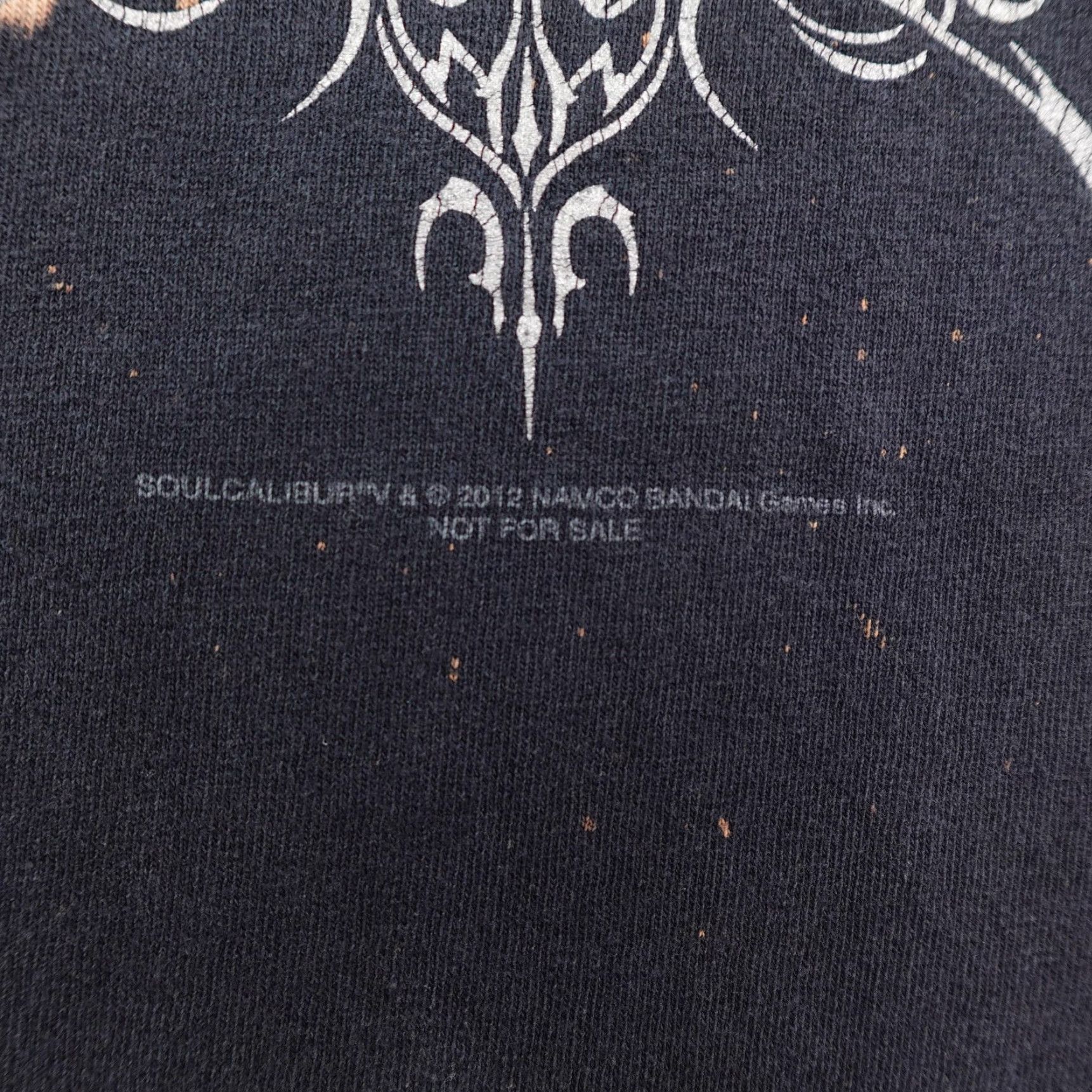 Anvil Soul Calibur V Shirt Mens XL Black Video Game Tee Project Soul Bandai Namco 2012 Size US XL / EU 56 / 4 - 4 Thumbnail