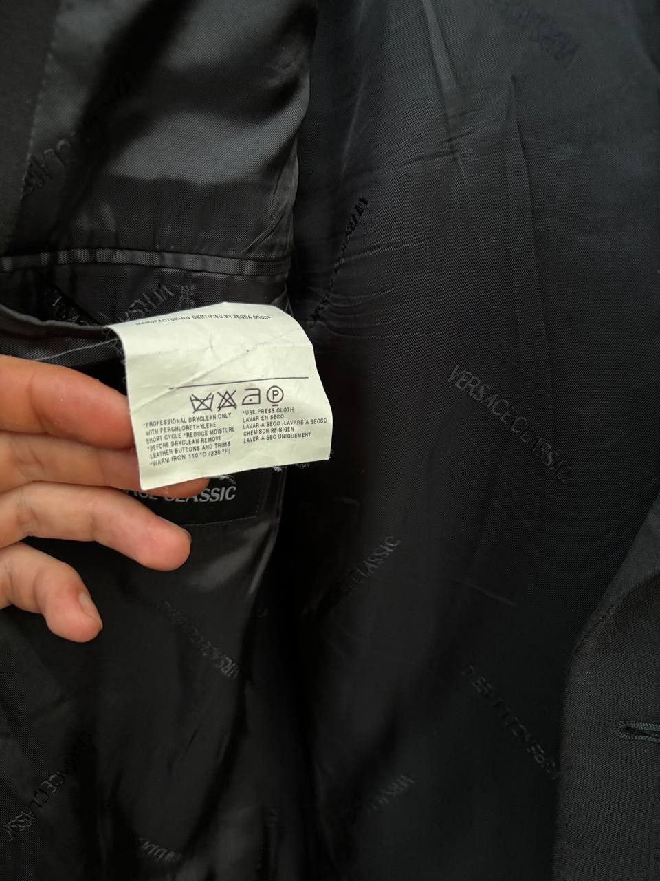Versace Versace Classic Blazer Jacket 54 L Size 54L - 2 Thumbnail