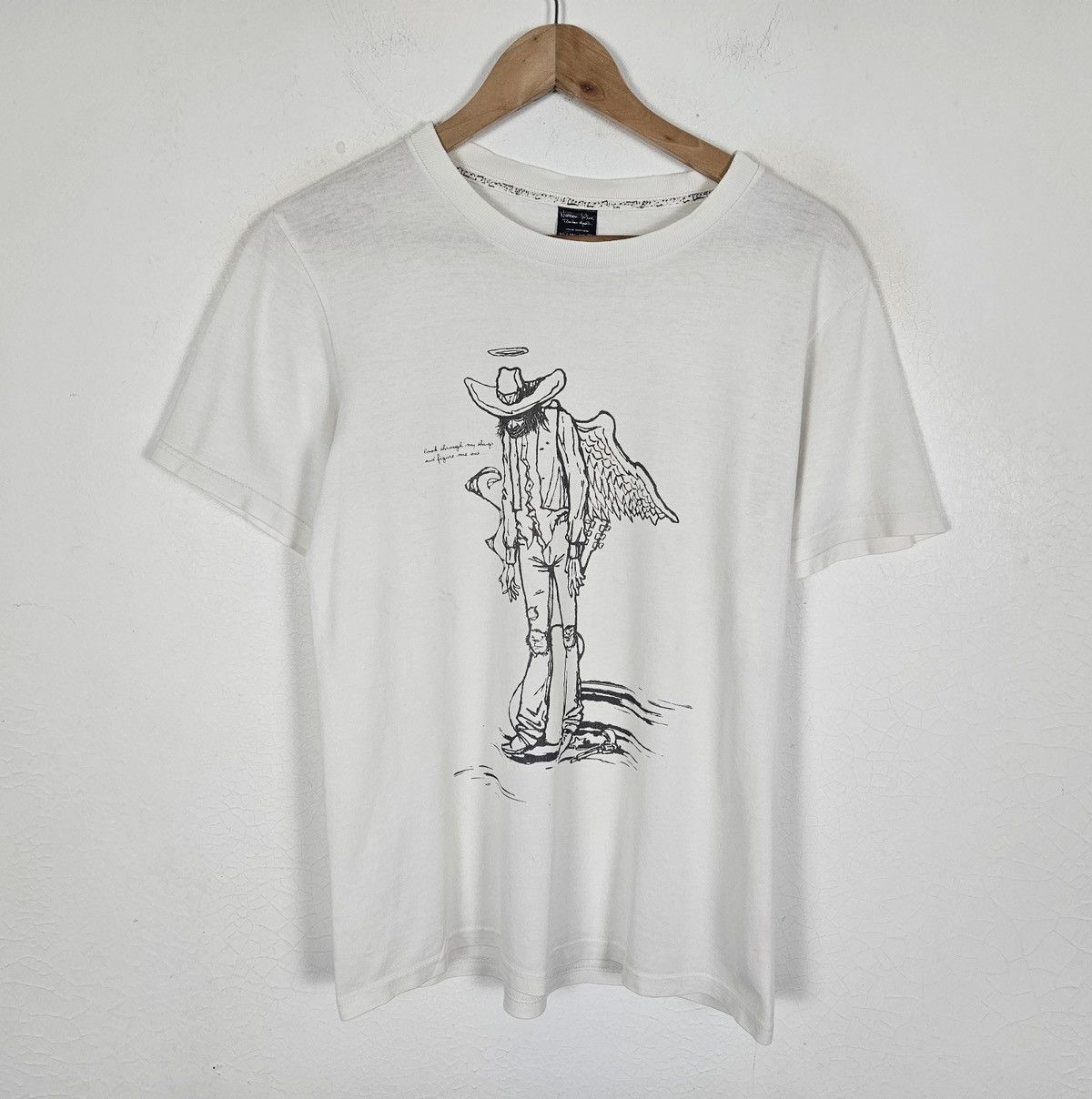 Number (N)ine Number (N)ine Kurt Cobain Cowboy Angel tee Shirt Size US M / EU 48-50 / 2 - 2 Thumbnail