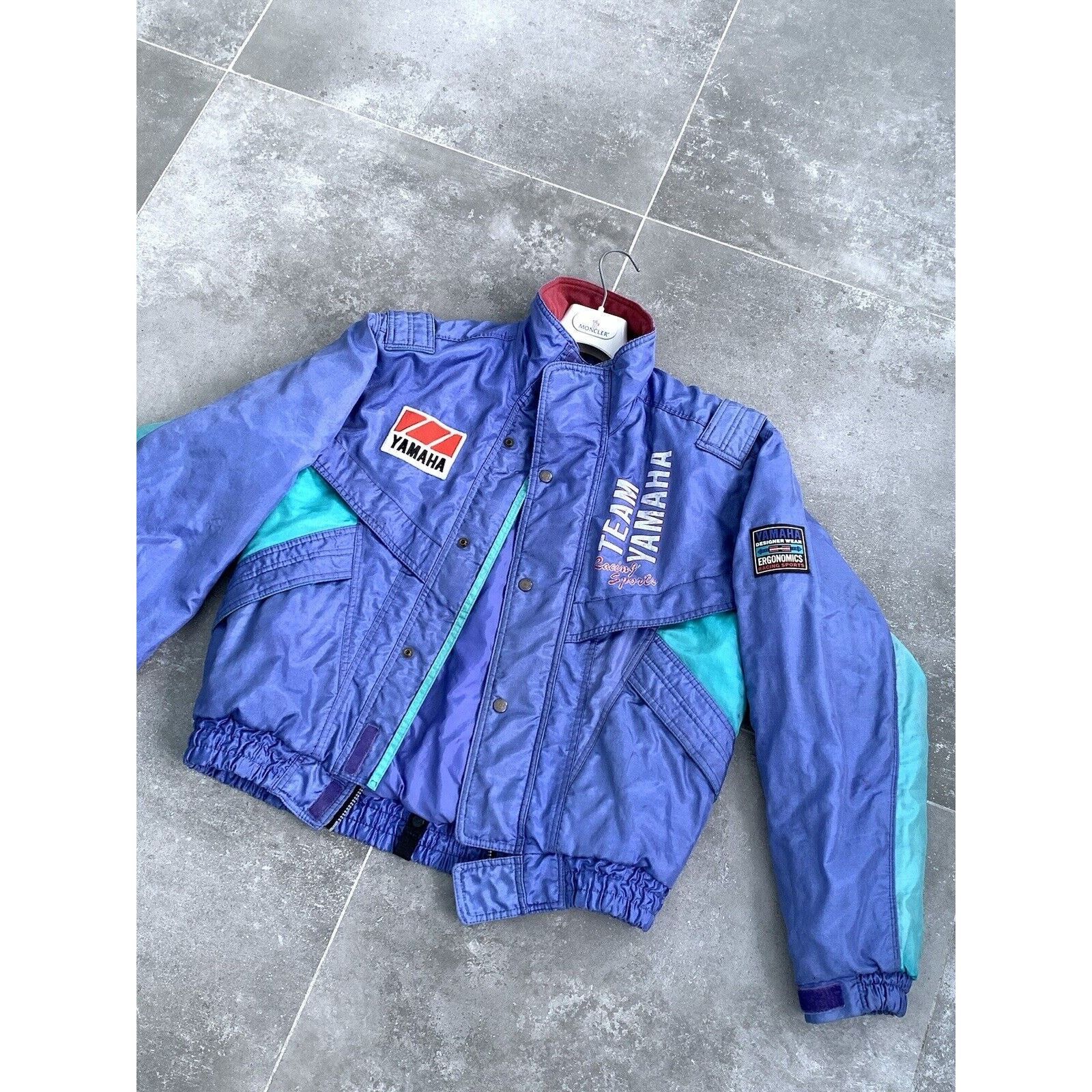 Vintage × Yamaha Men's YAMAHA RACING Moto Winter Bomber Biker Jacket Coat M Size US M / EU 48-50 / 2 - 6 Thumbnail