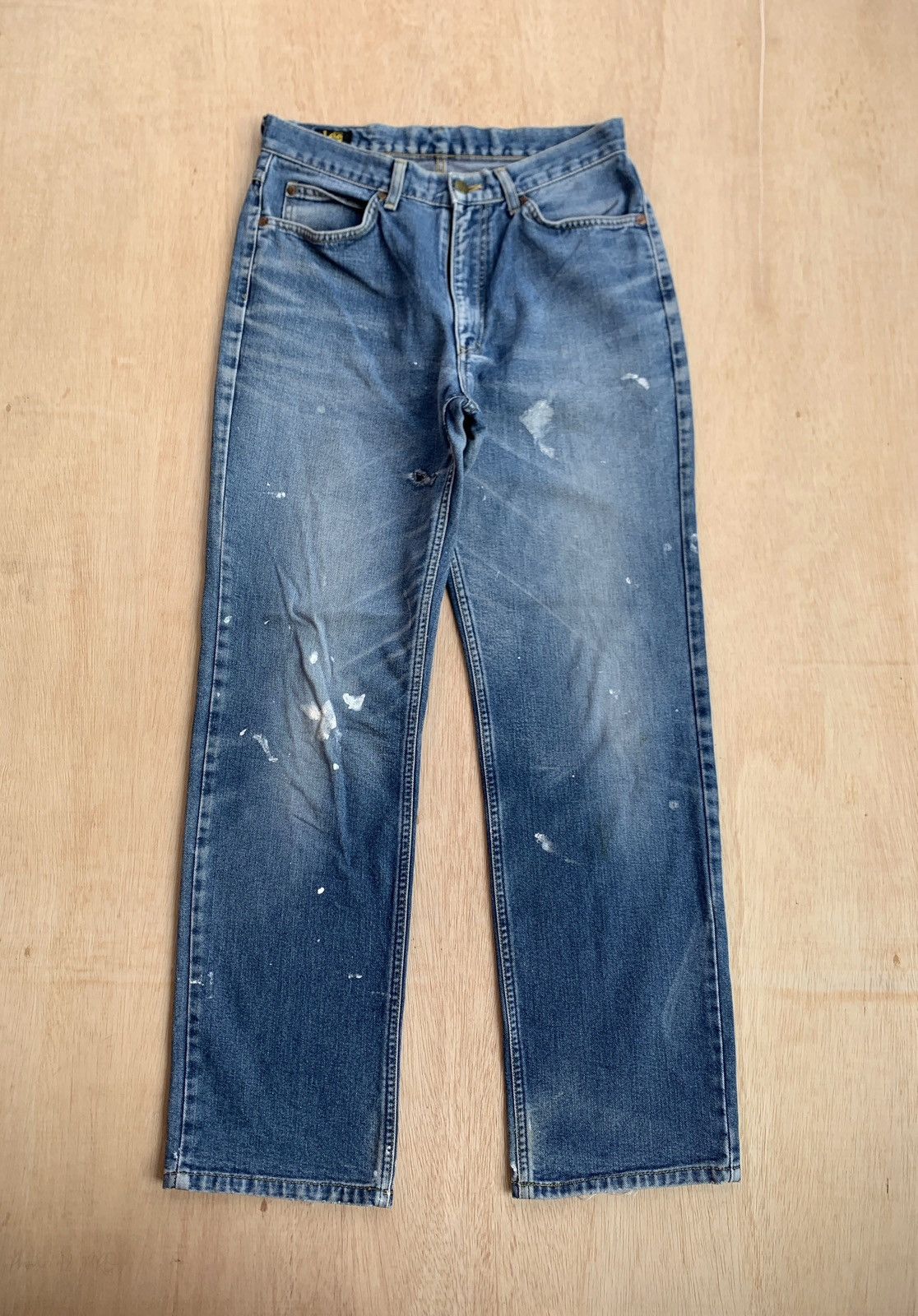 Japanese Brand × Lee × Vintage Vintage Lee Painter Denim Jeans Size US 30 / EU 46 - 1 Thumbnail