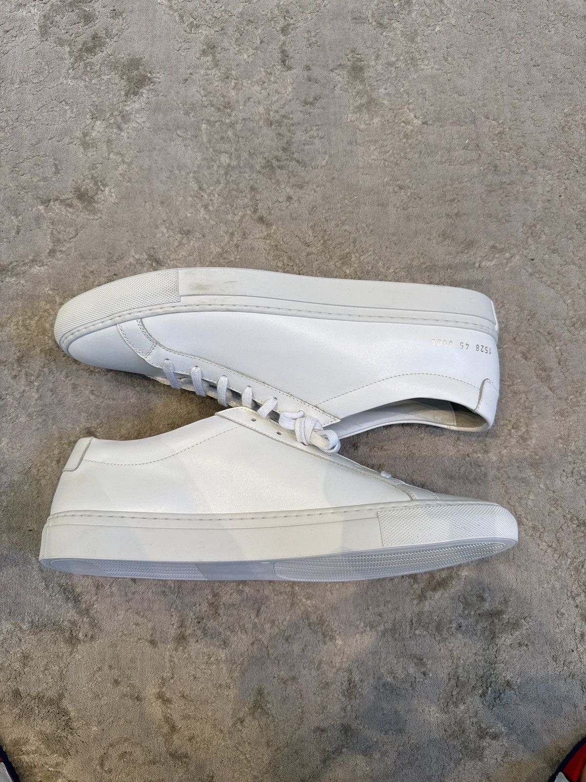 Common Projects Common Projects Achilles Premium Off White US 12 EU 45 Size US 12 / EU 45 - 7 Thumbnail