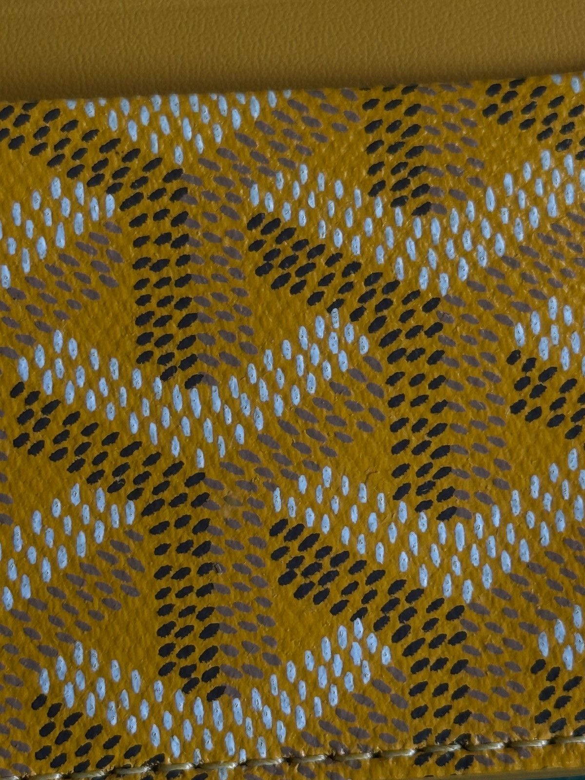 Goyard GOYARD Yellow Card Holder NEW W BOX Authentic Size ONE SIZE - 5 Thumbnail
