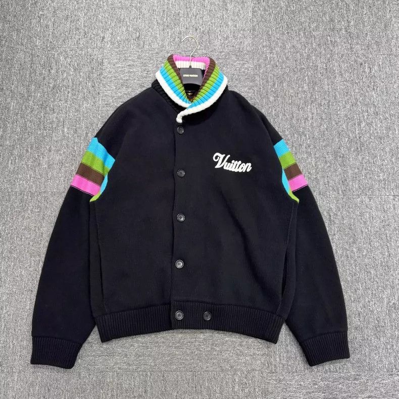 Louis Vuitton louis vuitton lv tyler knit jacket-dmc Size US XXL / EU 58 / 5 - 1 Thumbnail