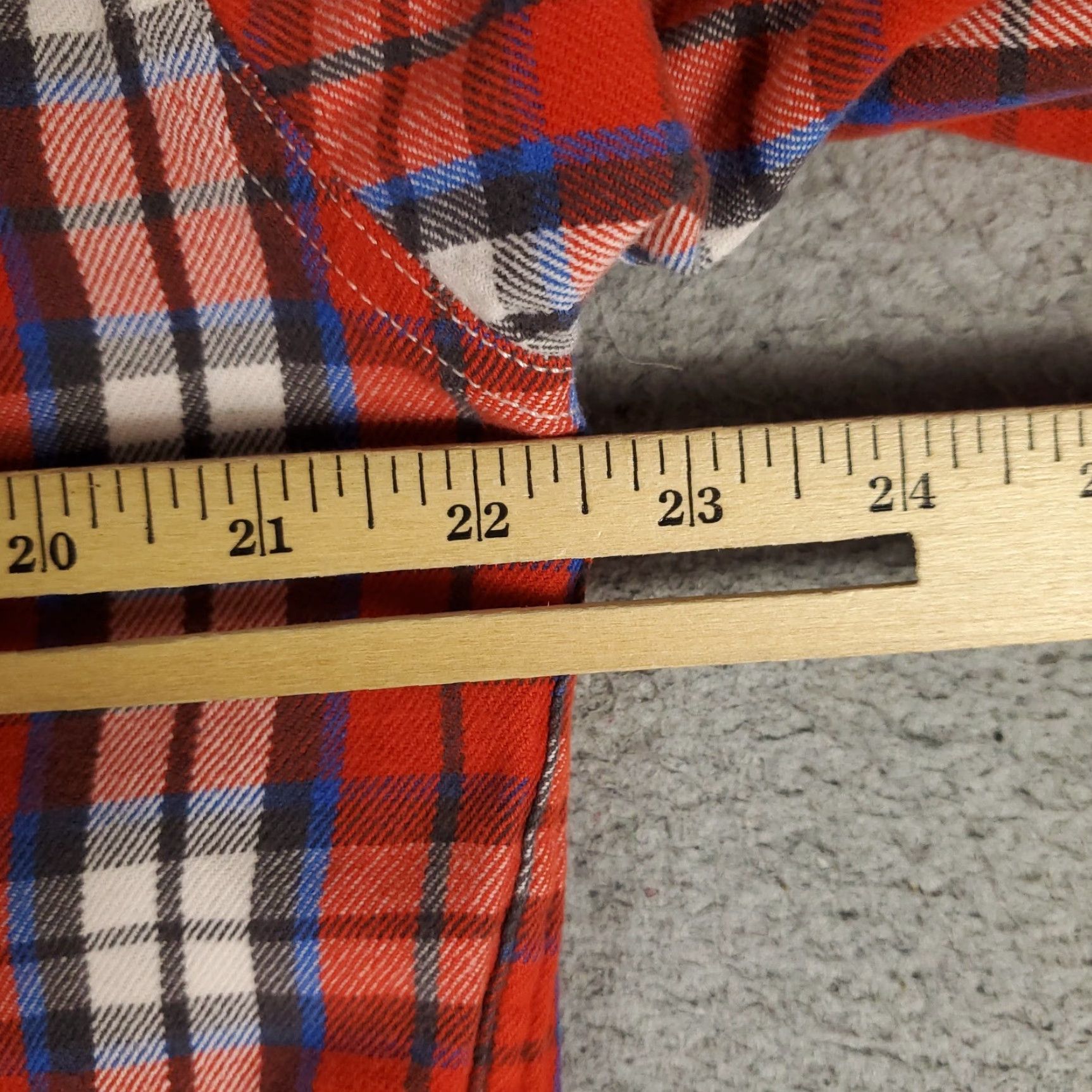 The North Face VINTAGE The North Face Shirt Mens L Red Plaid Flannel Button-Up Long Sleeve Size US L / EU 52-54 / 3 - 7 Thumbnail