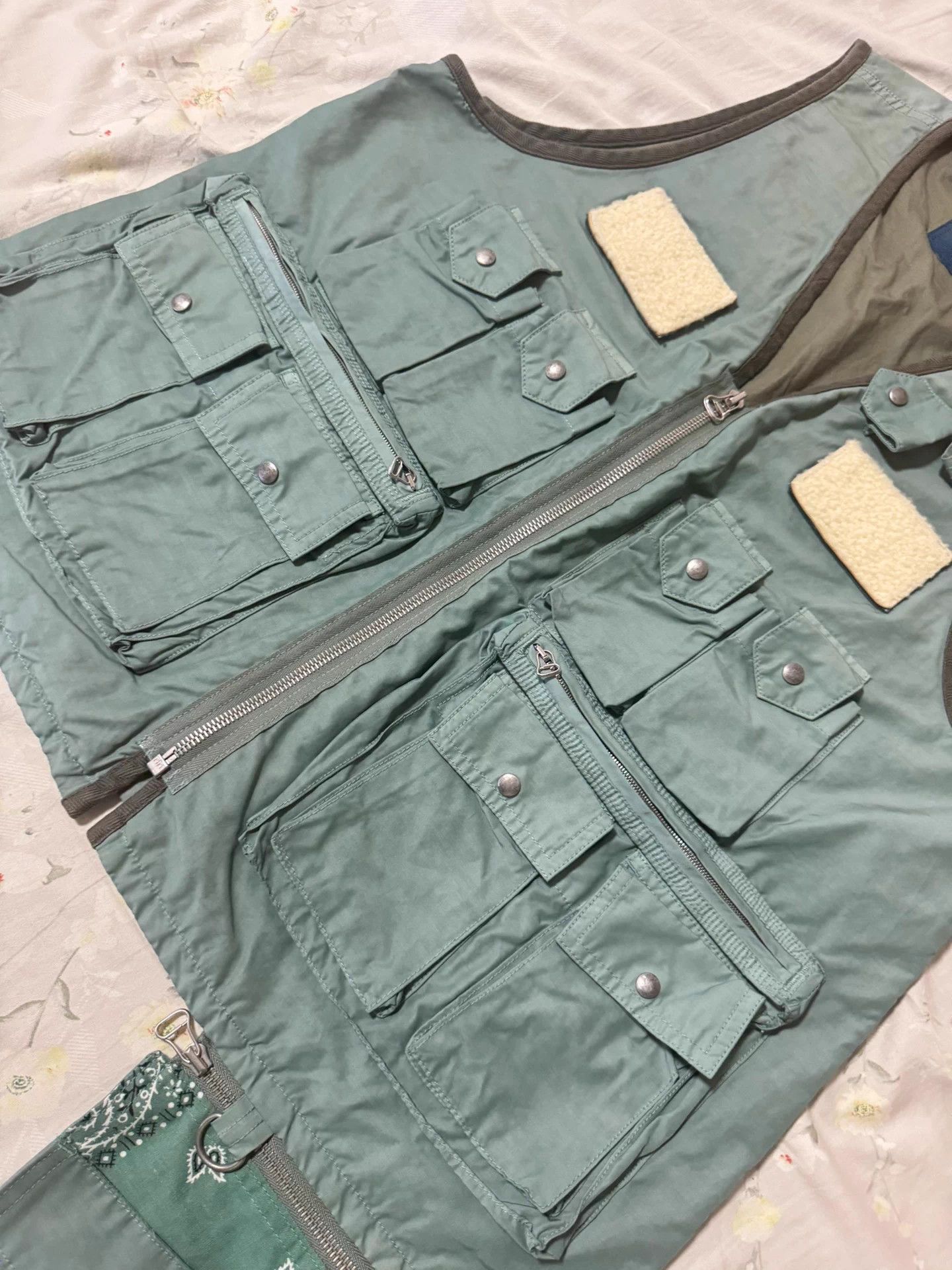Visvim visvim 21ss ict pilar fisher vest lt.green L vintage Size US L / EU 52-54 / 3 - 6 Thumbnail
