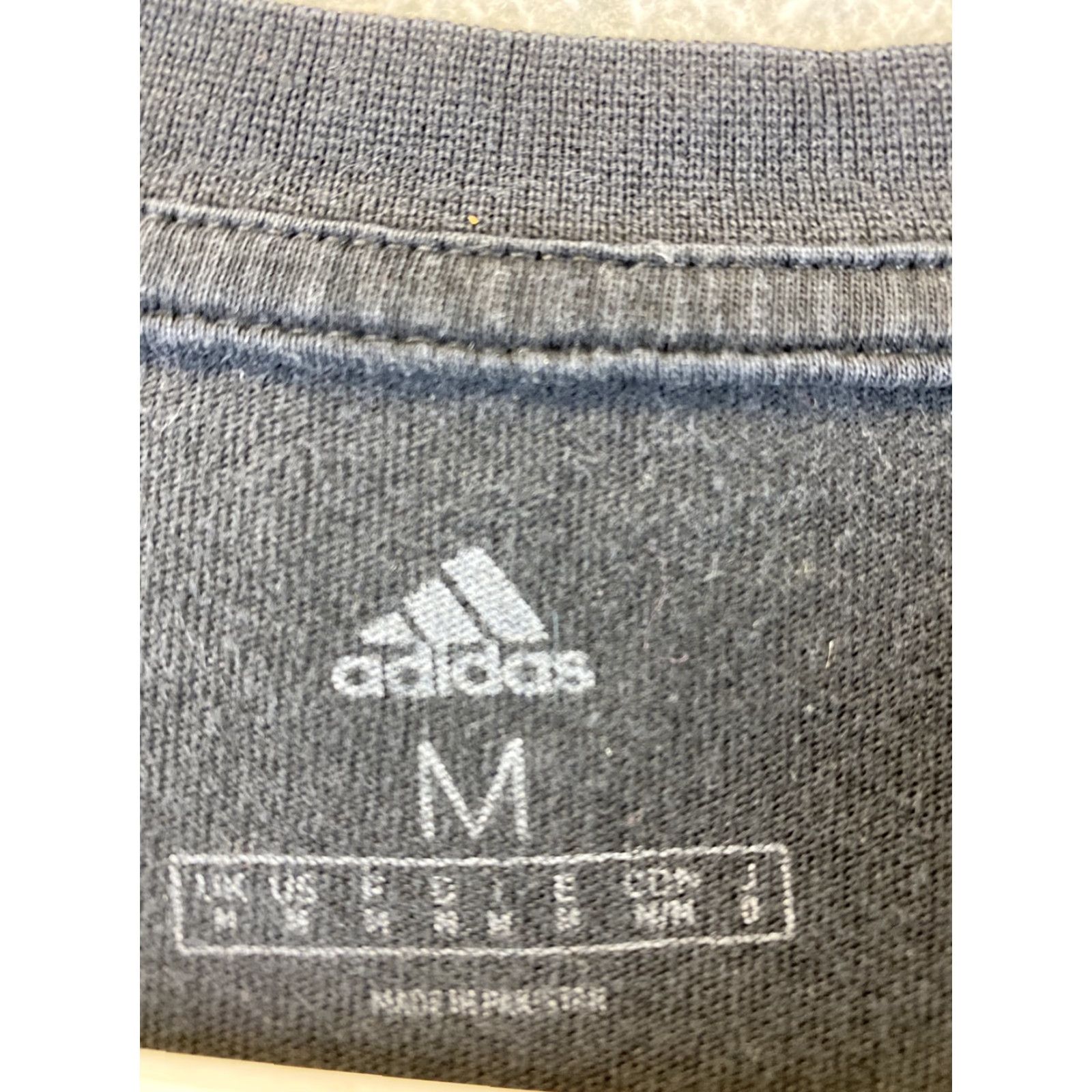 Adidas Adidas Men's M T-Shirt Black Graphic Logo Short Sleeve Casual Athleisure 90s Style Size US M / EU 48-50 / 2 - 6 Thumbnail