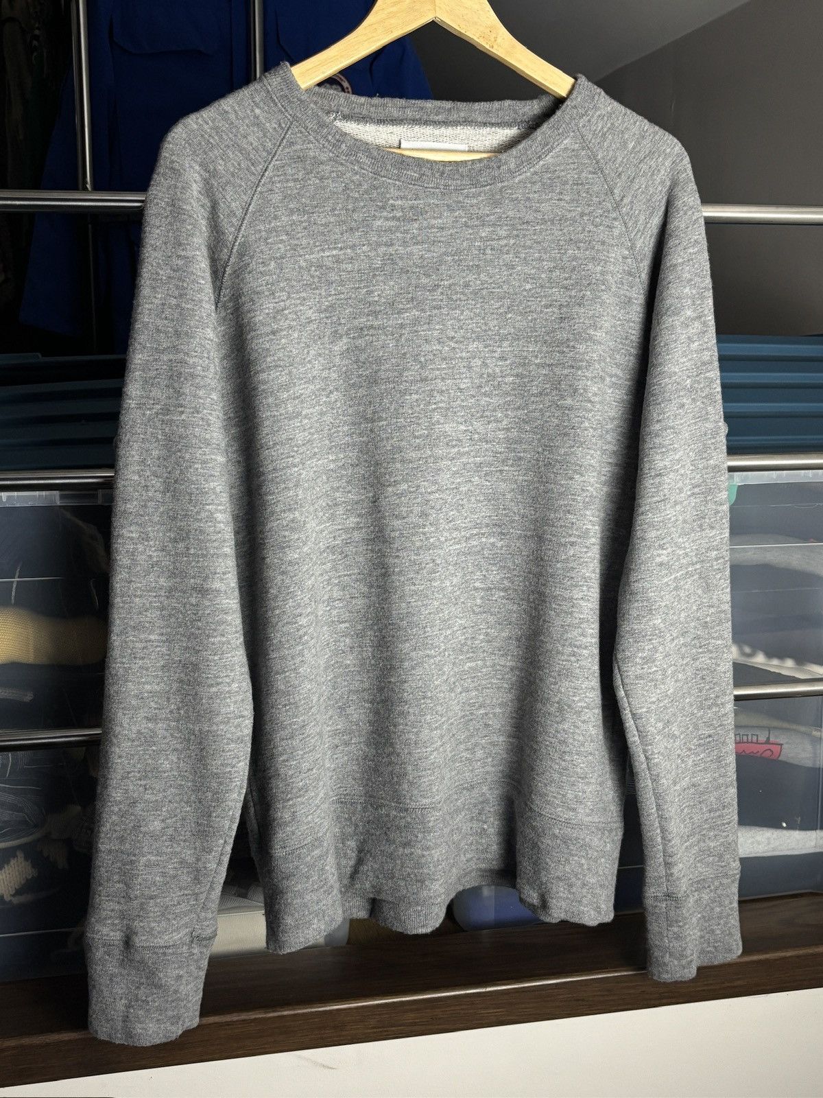 Our Legacy Our Legacy Grey Vintage Sweatshirt Size US M / EU 48-50 / 2 - 2 Thumbnail