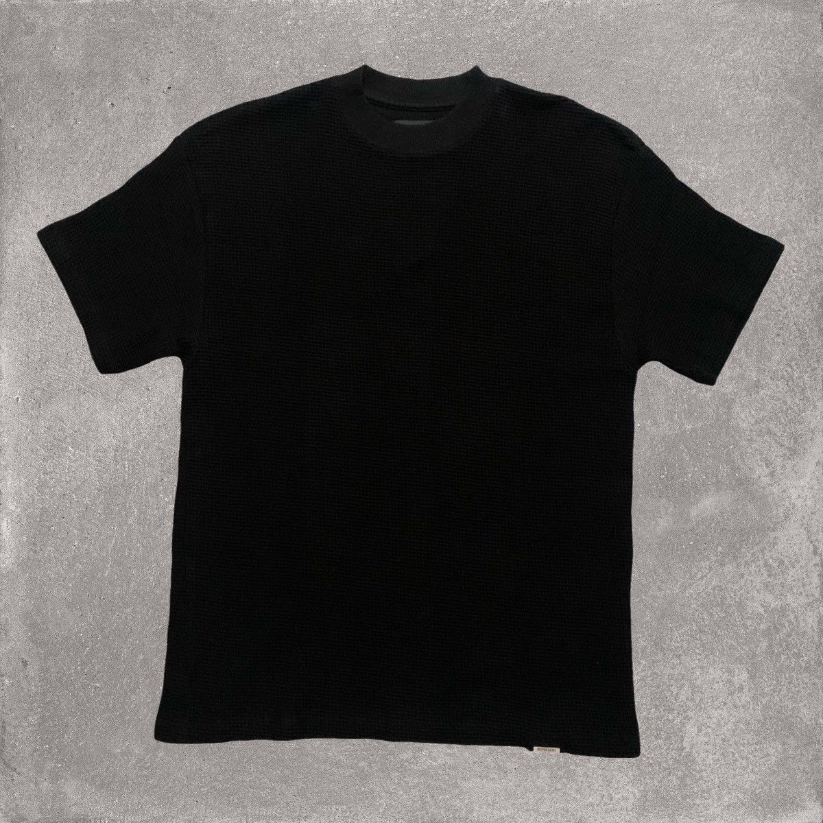 Represent Clo. Represent Small Waffle Blanks Jet Black Tee Size US S / EU 44-46 / 1 - 1 Thumbnail