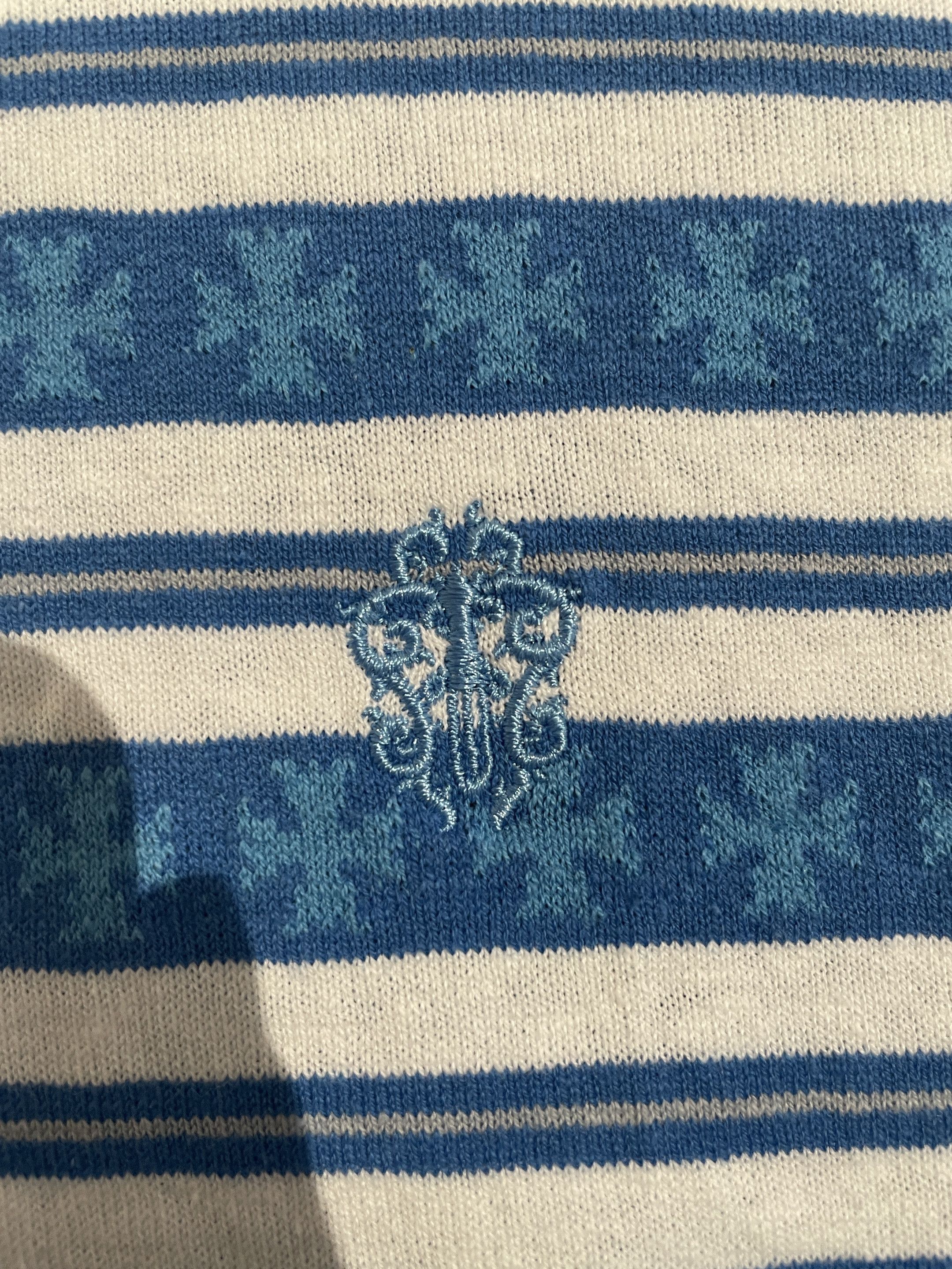 Chrome Hearts Chrome Hearts Blue Stripe Men's Tee Size US M / EU 48-50 / 2 - 3 Thumbnail