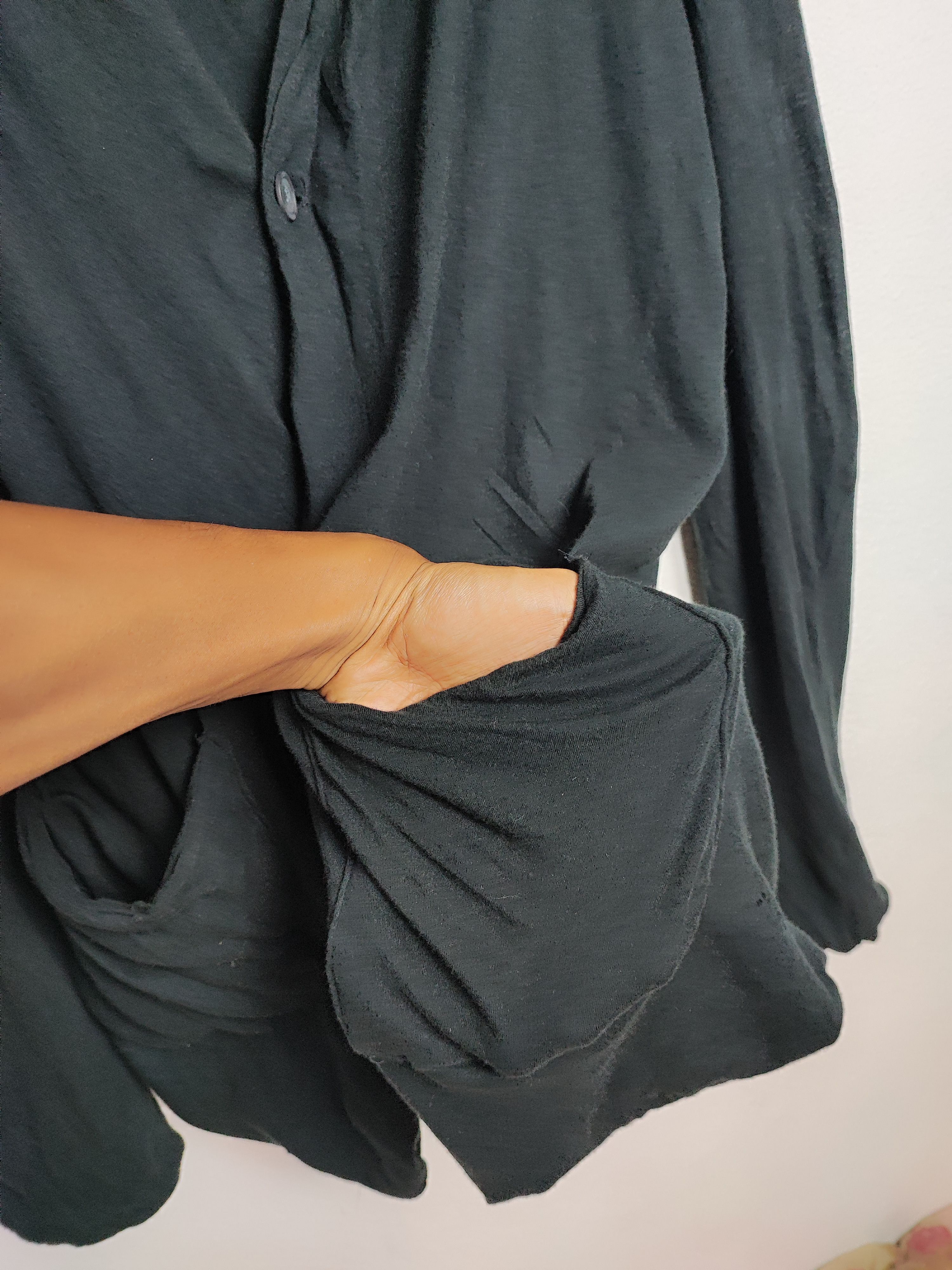 PPFM PPFM Plain Cardigan Black Size US L / EU 52-54 / 3 - 4 Thumbnail