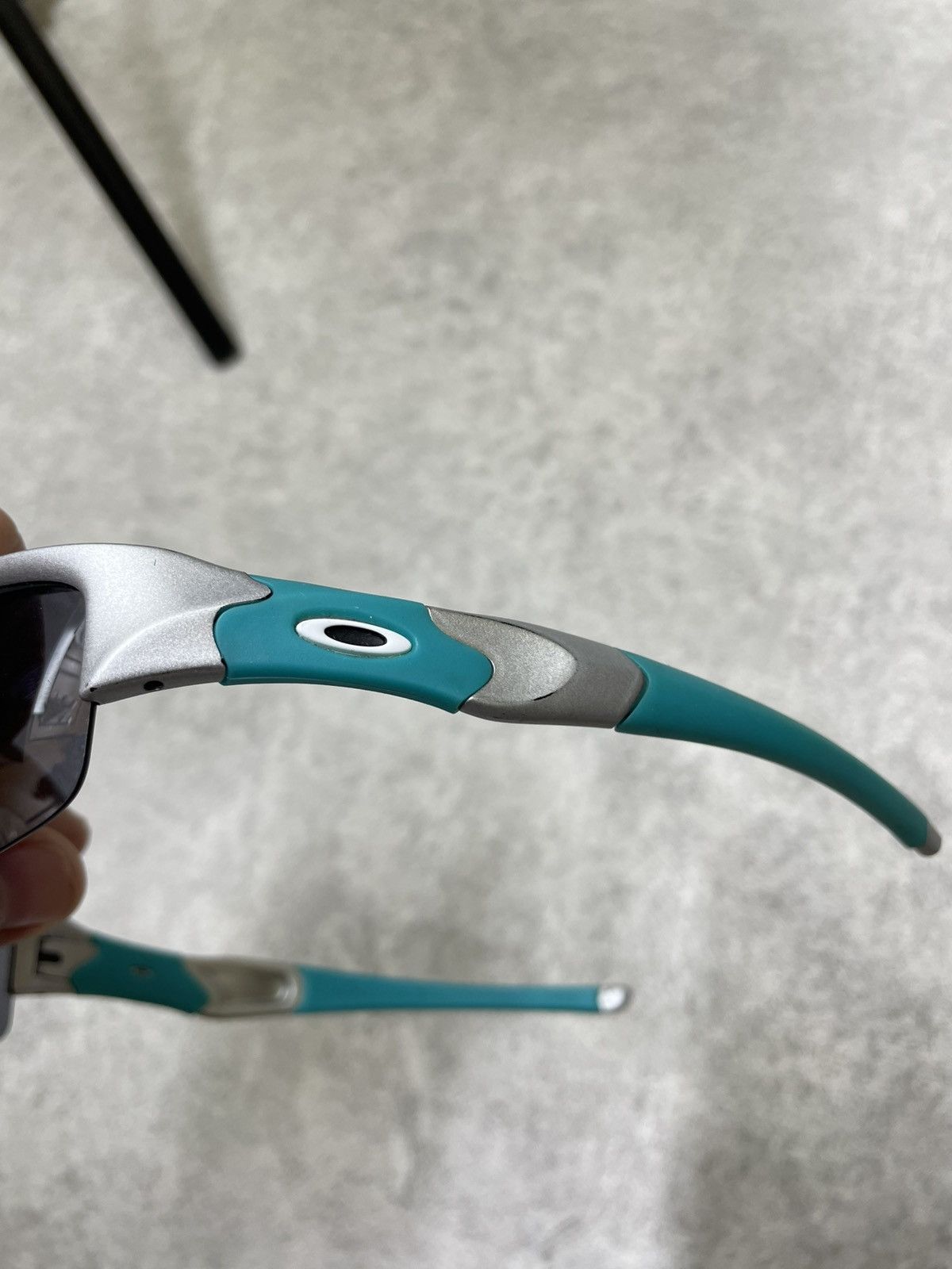 Oakley Iconic Oakley Shield Shades In Striking Turquoise — Bold Y2K Size ONE SIZE - 7 Thumbnail