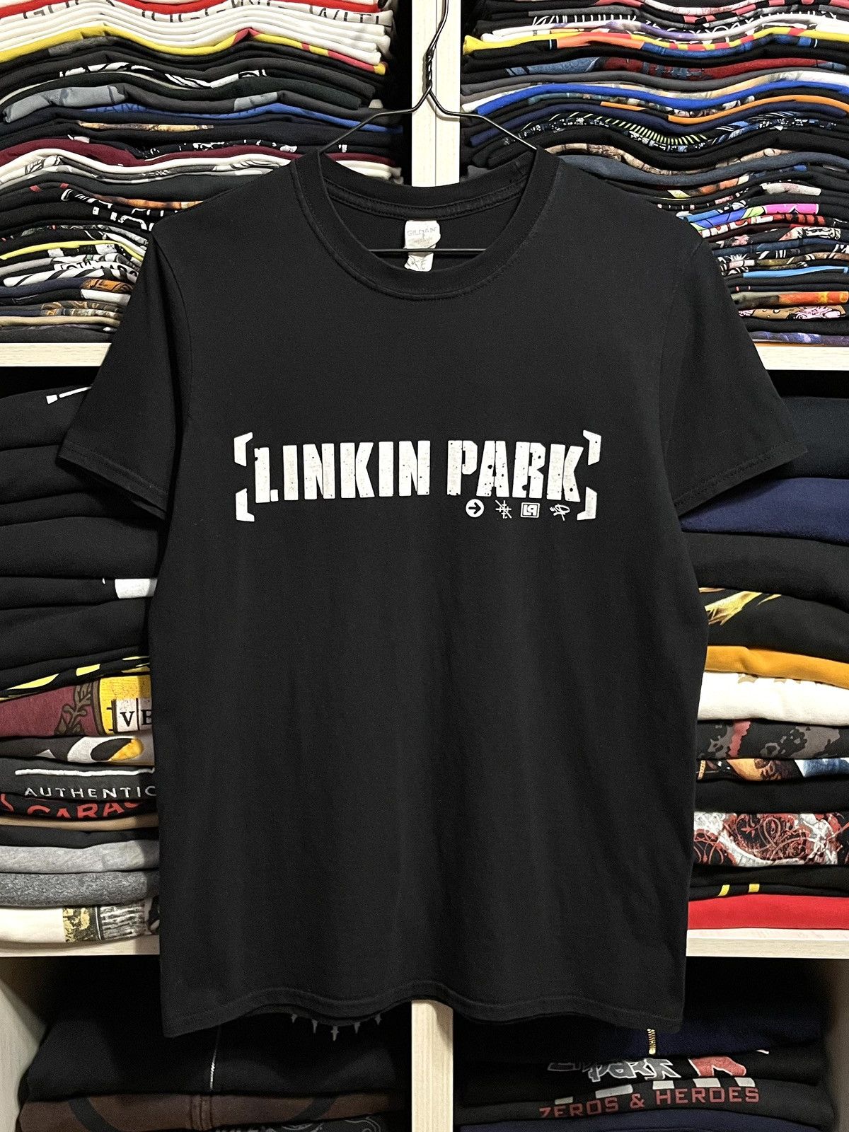 Band Tees Vintage Y2K Linkin Park Rock Band T-Shirt Size M Black Size US M / EU 48-50 / 2 - 8 Thumbnail
