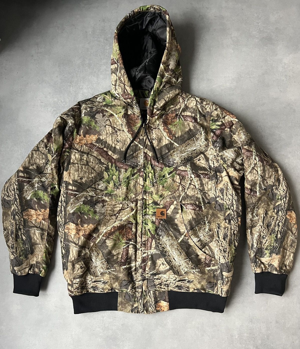 image of Vintage Carhartt Mossy Oak Reworked Jacket in Leaves, Men's (Size XL)