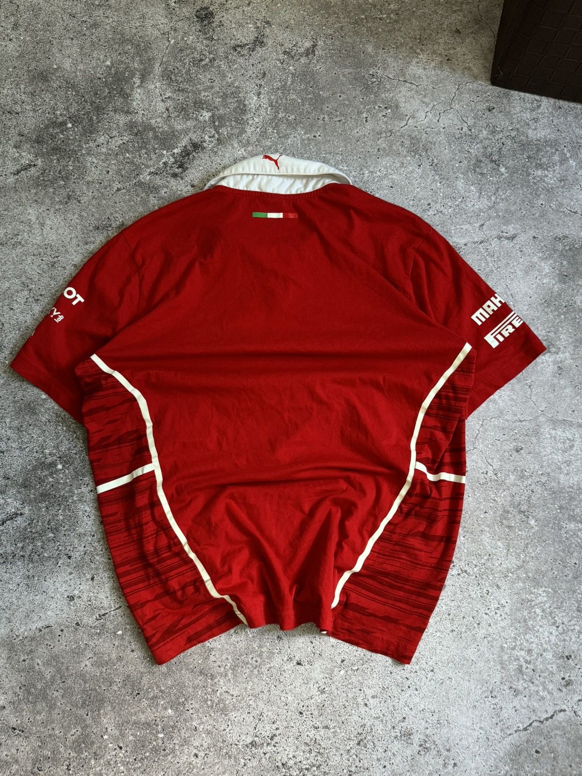 Ferrari × Puma Puma x Ferrari racing Y2K team red polo t shirt Size US XL / EU 56 / 4 - 9 Thumbnail