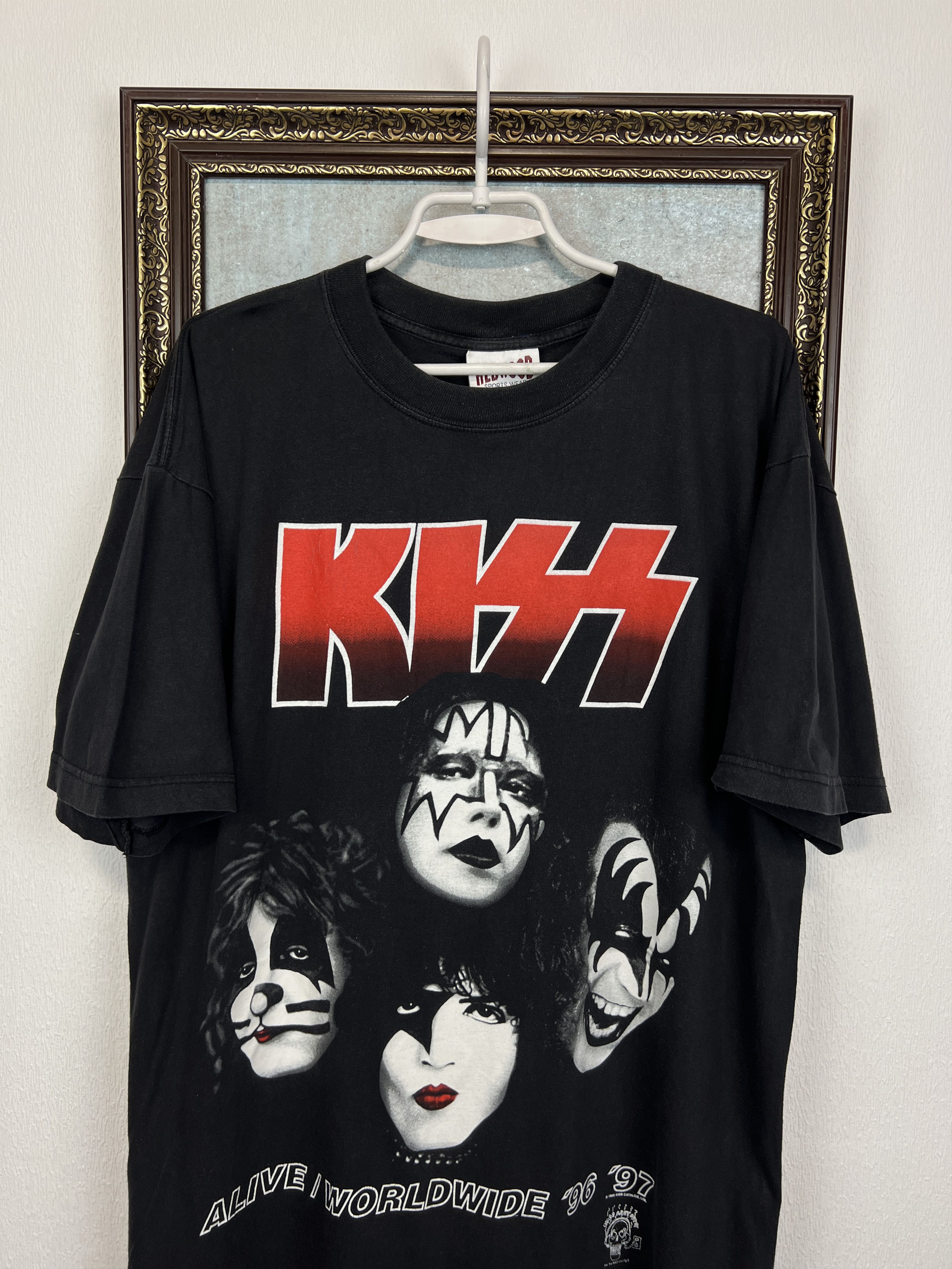 Vintage Kiss Alive Worldwide Tour I Got The Best Shirt Tee Rare Size US L / EU 52-54 / 3 - 3 Thumbnail