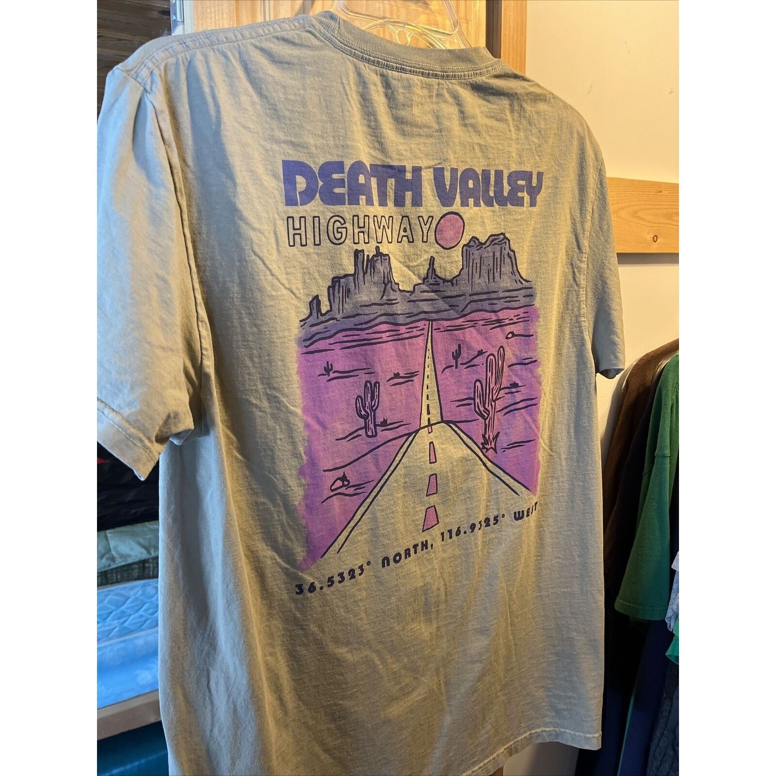 Other Artist Union Clothing Men’s M Gray Death Valley Cotton Shirt Size US M / EU 48-50 / 2 - 10 Thumbnail