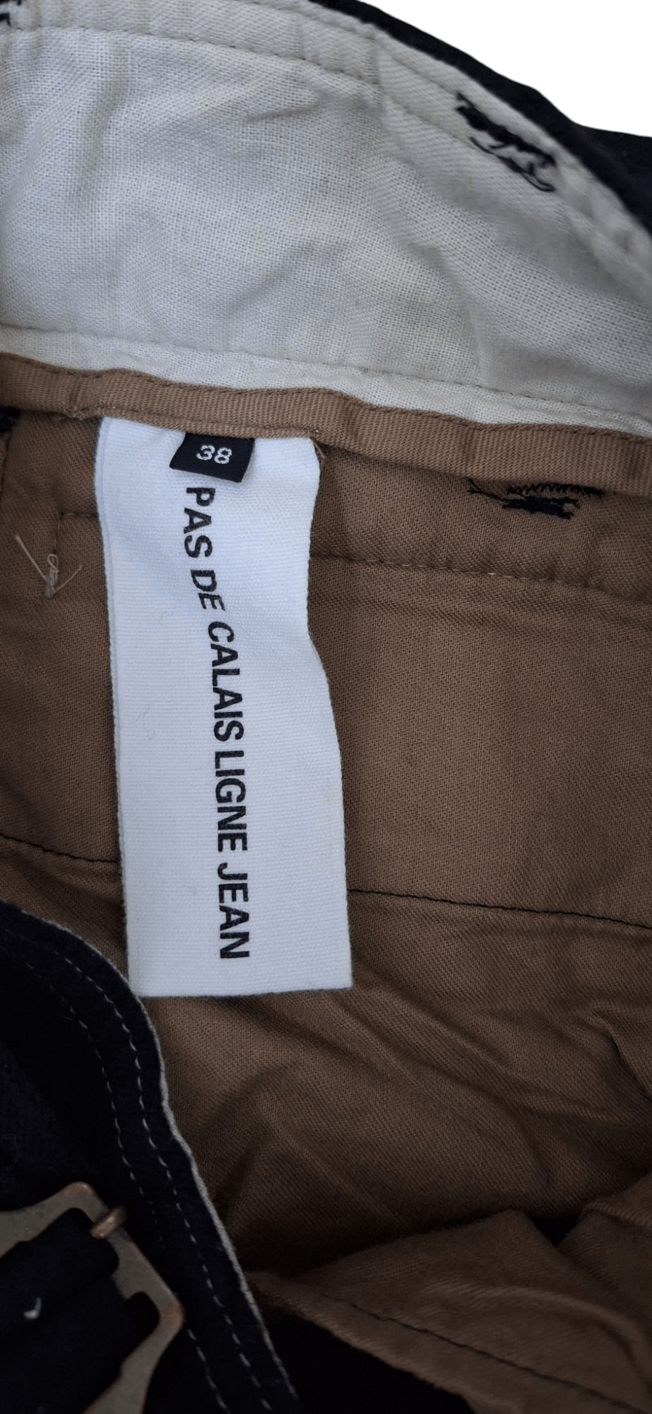 Designer × Pas de Calais Pas De Calais Baggy Wide Wool Adjustable Waist Pants Size US 29 - 13 Thumbnail