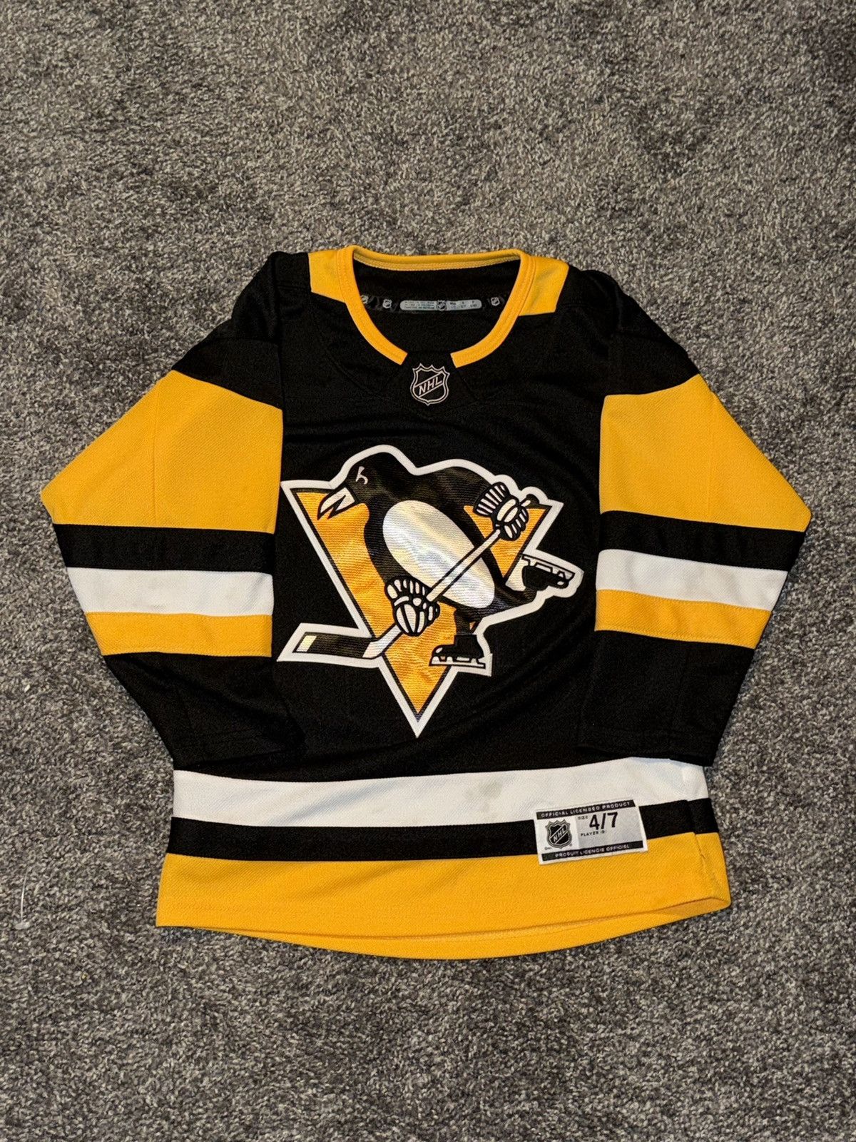 NHL Fanatics NHL Penguins Kessel #81 Kids Youth Jersey 4/7 Size US XS / EU 42 / 0 - 7 Thumbnail
