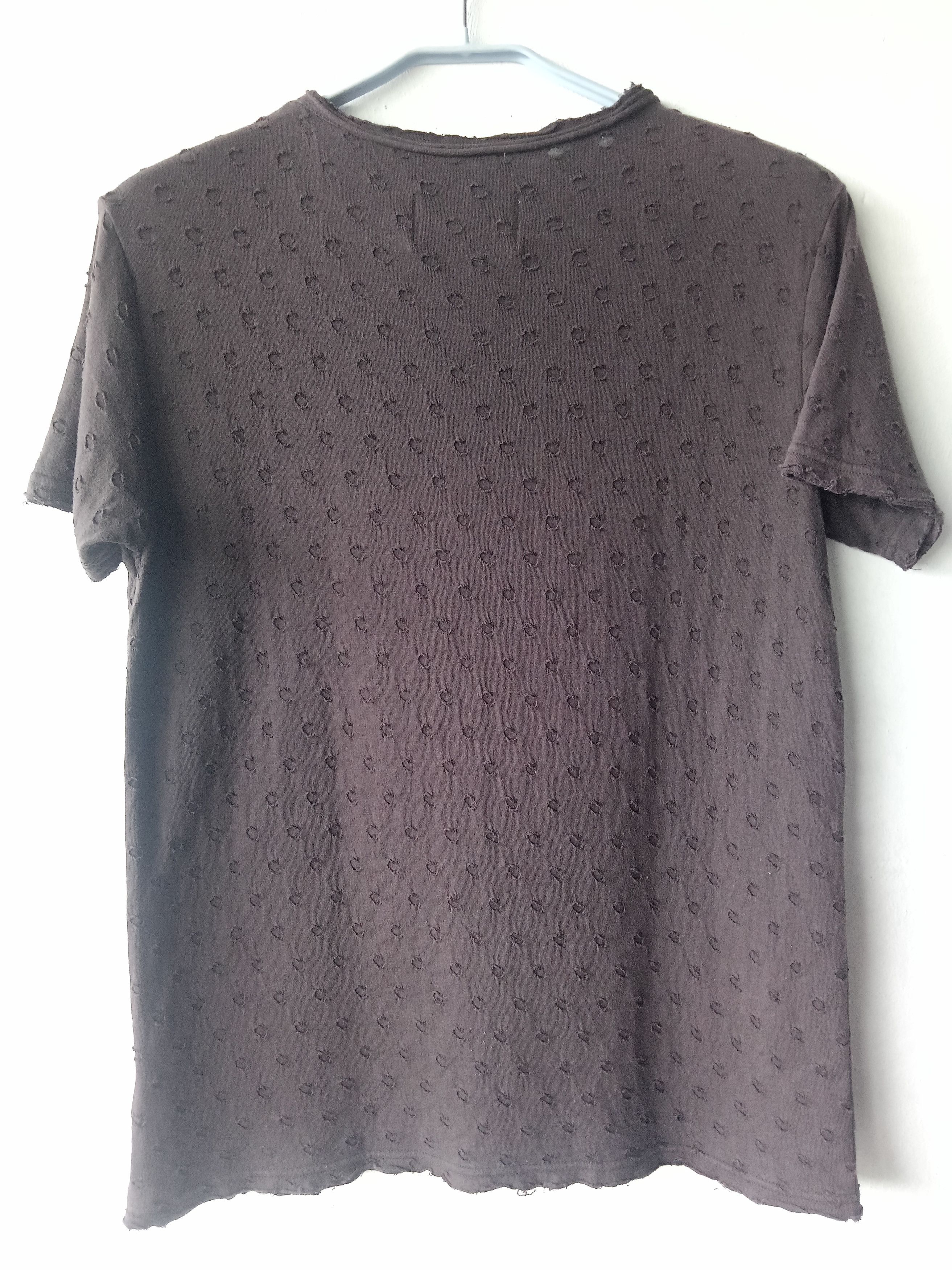 Seditionaries Beams Double Layered Distressed Faded Ripped Cut Out T shirt Size US M / EU 48-50 / 2 - 8 Thumbnail