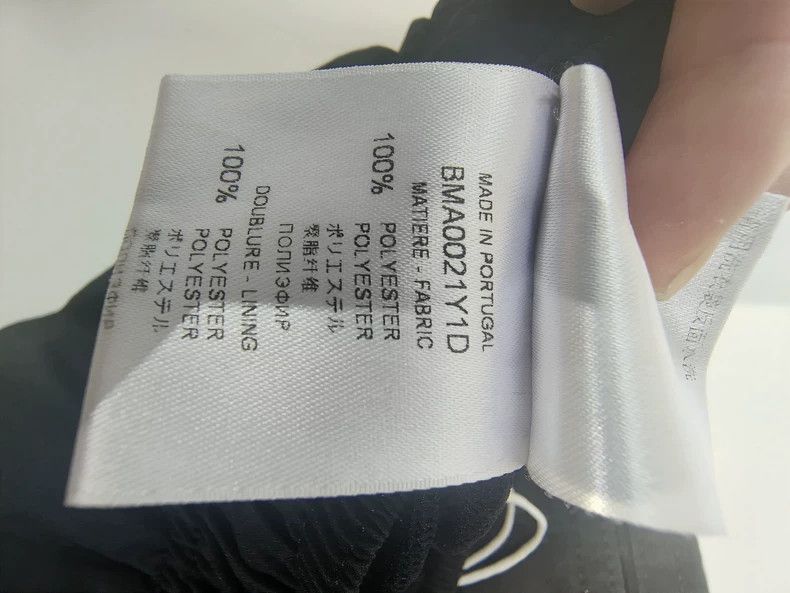Givenchy Givenchy SiseXS Solid Black Shorts, Hem Letter Print, Size Size US 31 - 6 Thumbnail