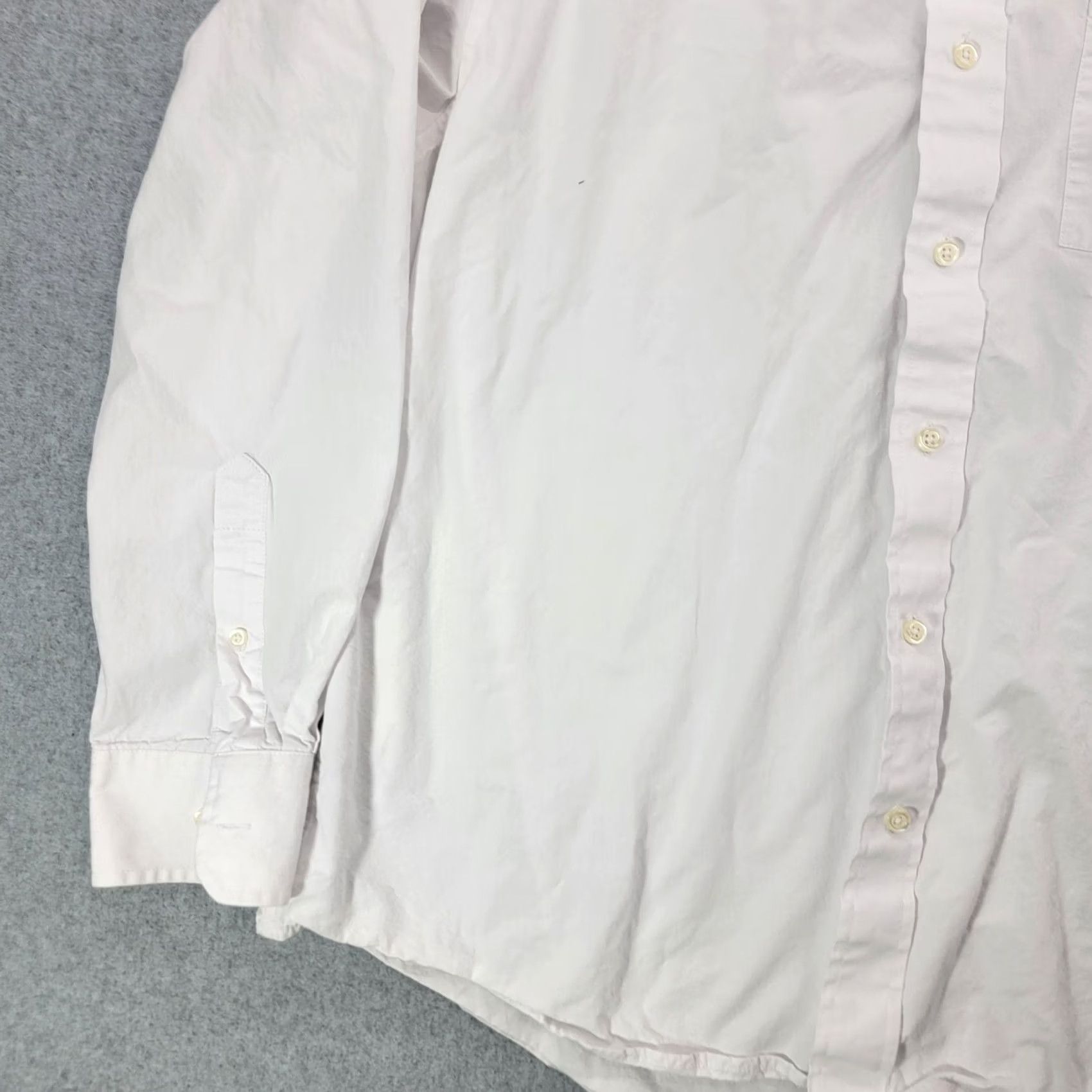 Izod IZOD Shirt Mens XL White Button Front Long Sleeve Oxford Dress Casual Work Size US XL / EU 56 / 4 - 5 Thumbnail