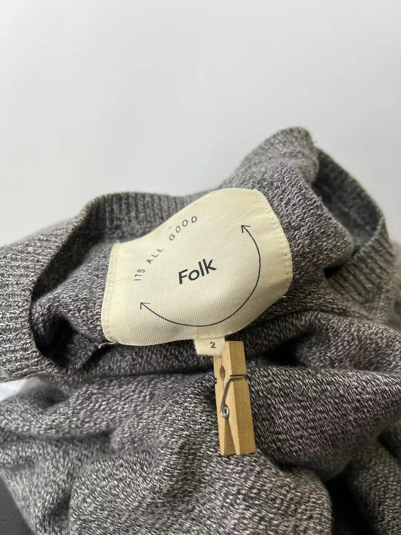 Folk Folk men’s knit sweatshirt Size US S / EU 44-46 / 1 - 3 Thumbnail