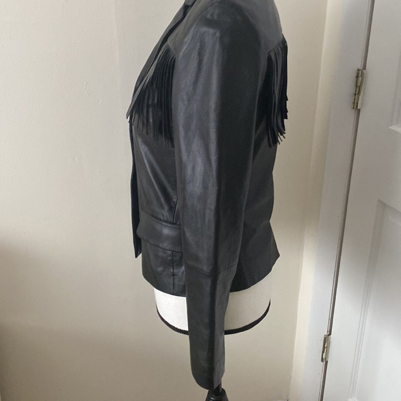 Zadig & Voltaire Maison Zadig & Voltaire Deluxe Black Leather Jacket Small Size US S / EU 44-46 / 1 - 4 Thumbnail