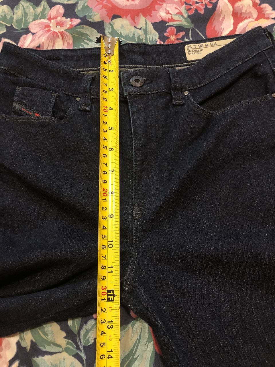 Diesel Diesel Skinzee-High Stretch Slim Jeans Size 28 Size 28" / US 6 / IT 42 - 10 Thumbnail
