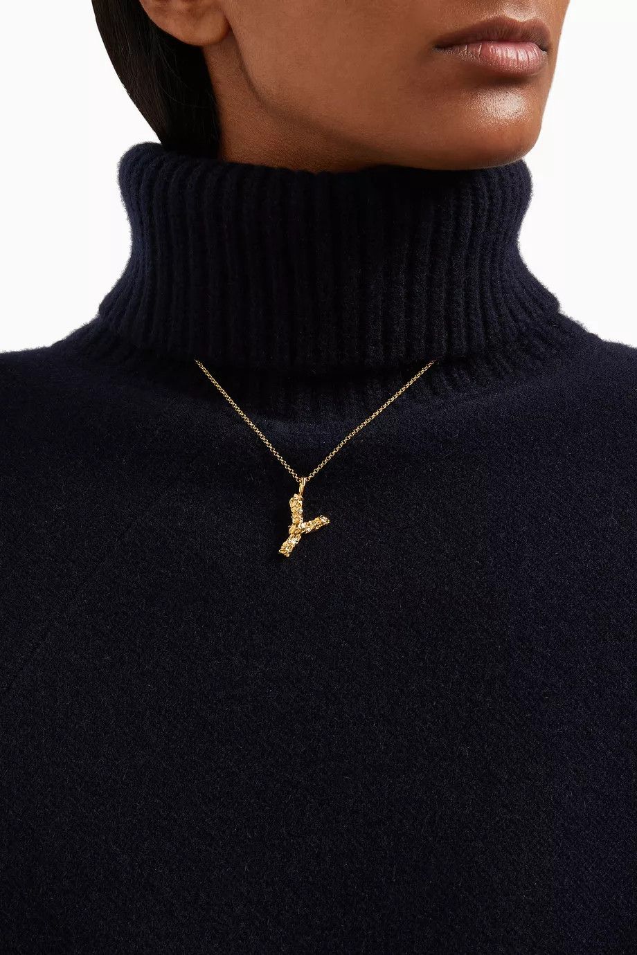 Chloe o1loc1c0425 Size: OS / Alphabet Necklace in Gold Size ONE SIZE - 2 Thumbnail