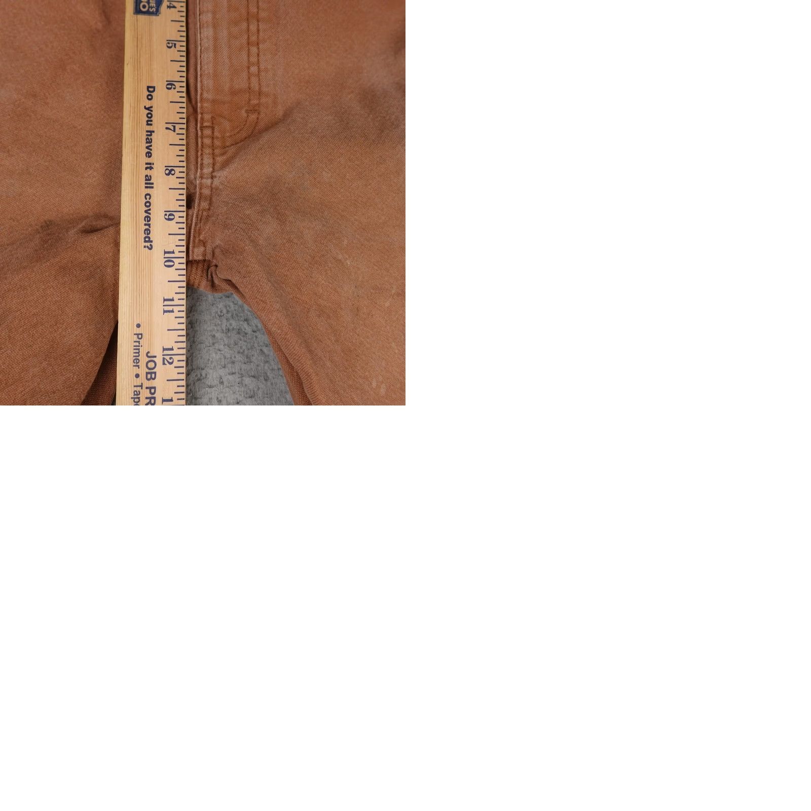 Dickies Dickies Carpenter Pants Mens 33x32 Brown Canvas Workwear Distressed Stains Size US 33 - 10 Thumbnail