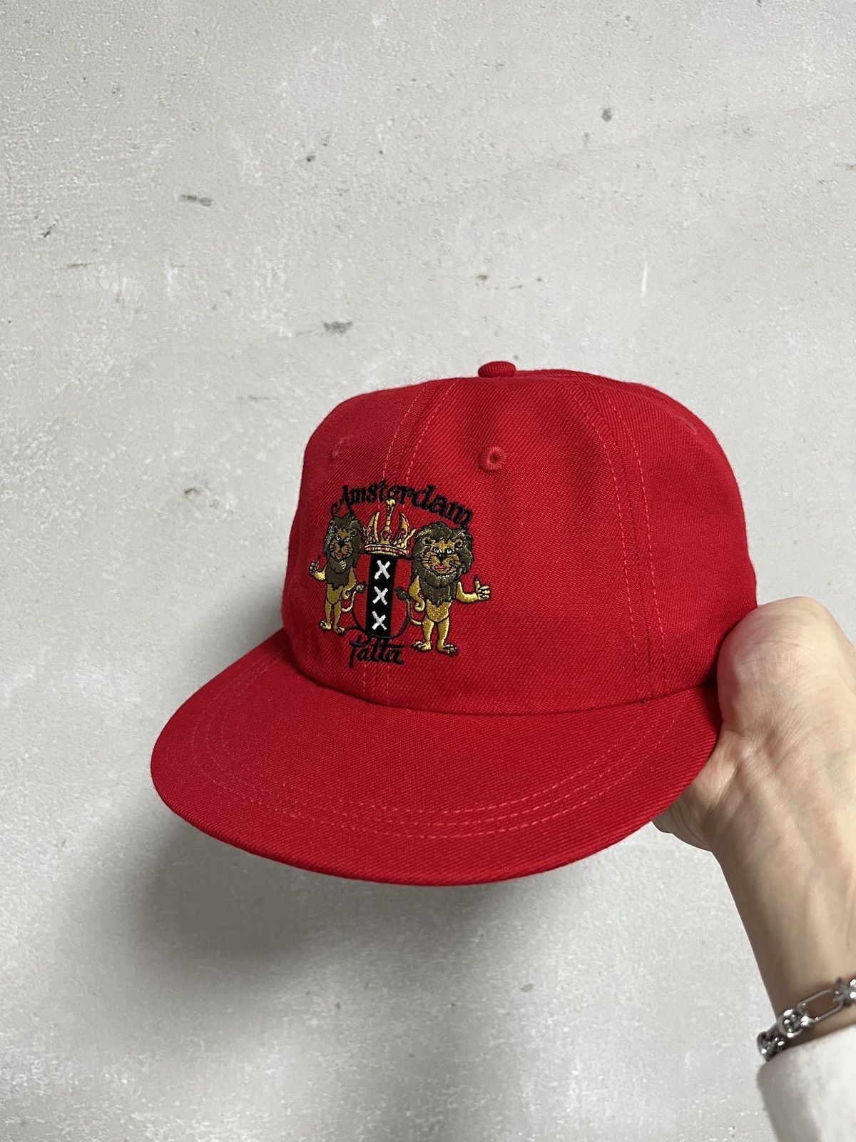 Patta Rare Patta Amsterdam Wool Twill Souvenir Snapback Hats Red Size ONE SIZE - 3 Thumbnail