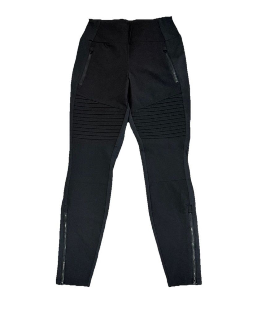 Athleta ATHLETA HEADLANDS HYBRID MOTO TIGHT 27” BLACK COLOR SIZE 4 Size 27" / US 4 / IT 40 - 1 Thumbnail