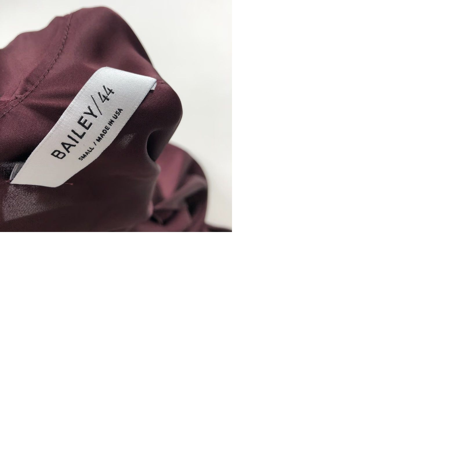 Bailey 44 Bailey 44 Blouse Shirt Womens MINT Red Layered Tiered Pullover Button V-Neck Size S / US 4 / IT 40 - 9 Thumbnail