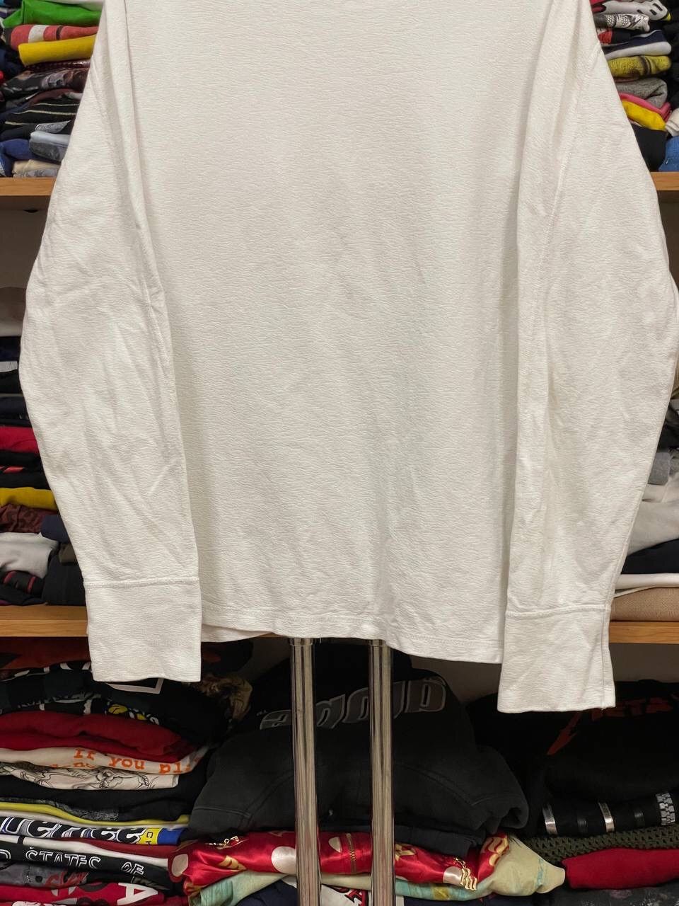 Allsaints AllSaints Muse Ls Crew White Long Sleeve Size US M / EU 48-50 / 2 - 5 Thumbnail