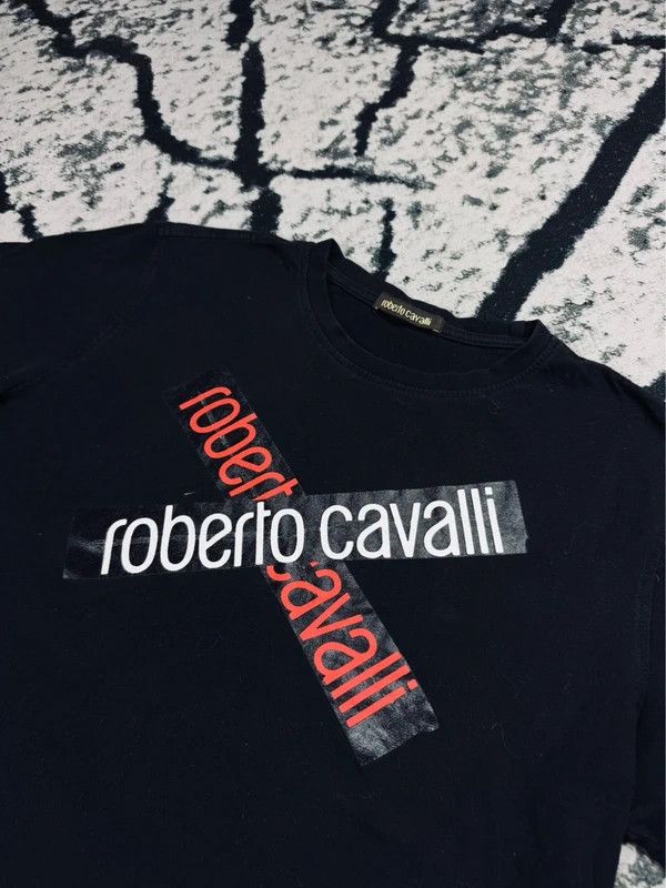 Roberto Cavalli Roberto Cavalli logo t-shirt black M Size US M / EU 48-50 / 2 - 3 Thumbnail