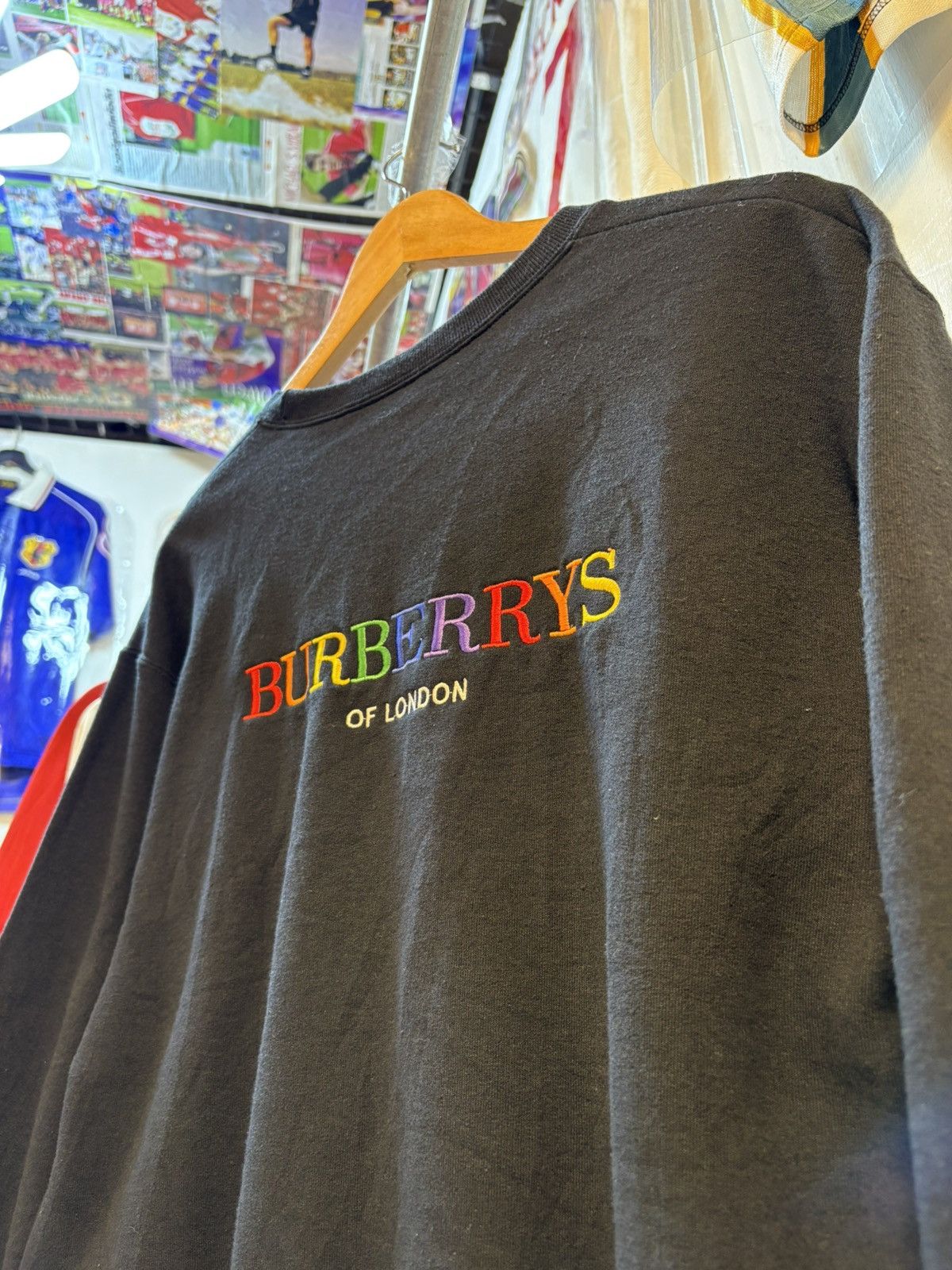Burberry Vintage Burberry Sweatshirt Crewneck Sweater Size US L / EU 52-54 / 3 - 2 Thumbnail