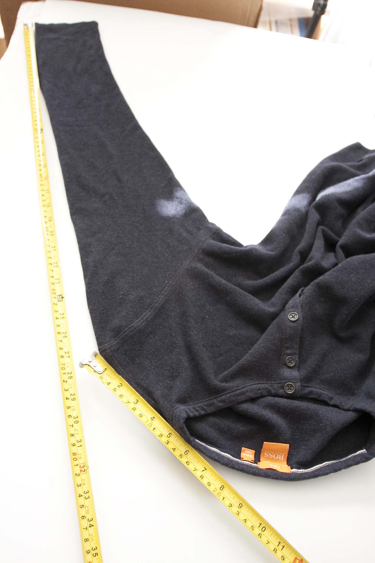 Hugo Boss Hugo Boss Sweater Henley Slim Fit Size XXL Dark Blue Size US XXL / EU 58 / 5 - 3 Thumbnail