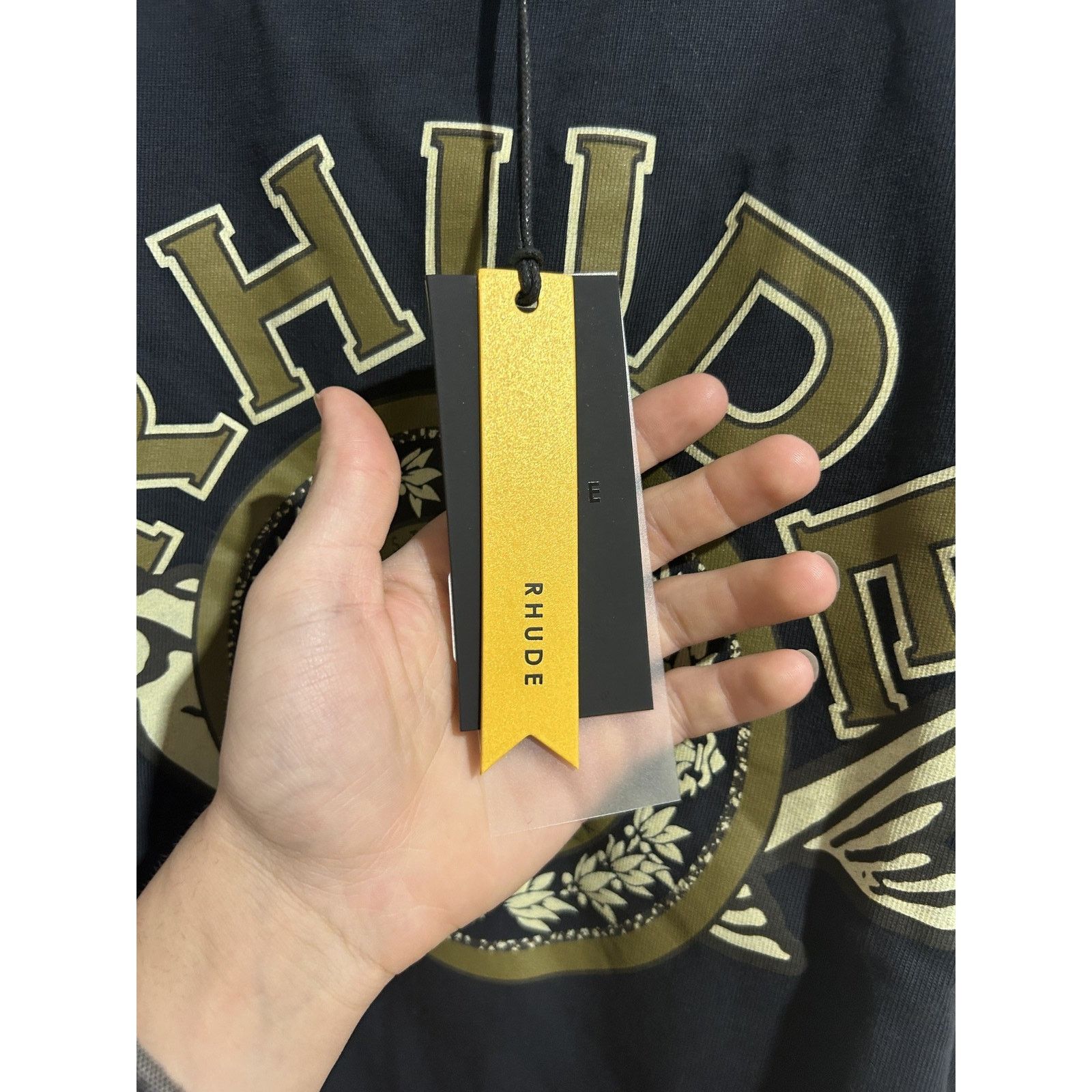Rhude RHUDE BLACK CAVIAR TEE VINTAGE BLZCK SIZE LARGE NEW Size US L / EU 52-54 / 3 - 4 Thumbnail