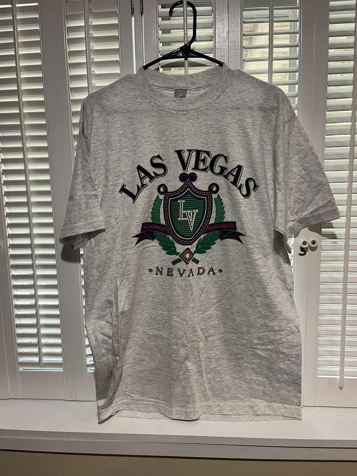 Vintage Las Vegas 90s T-Shirt Large Size US L / EU 52-54 / 3 - 1 Thumbnail